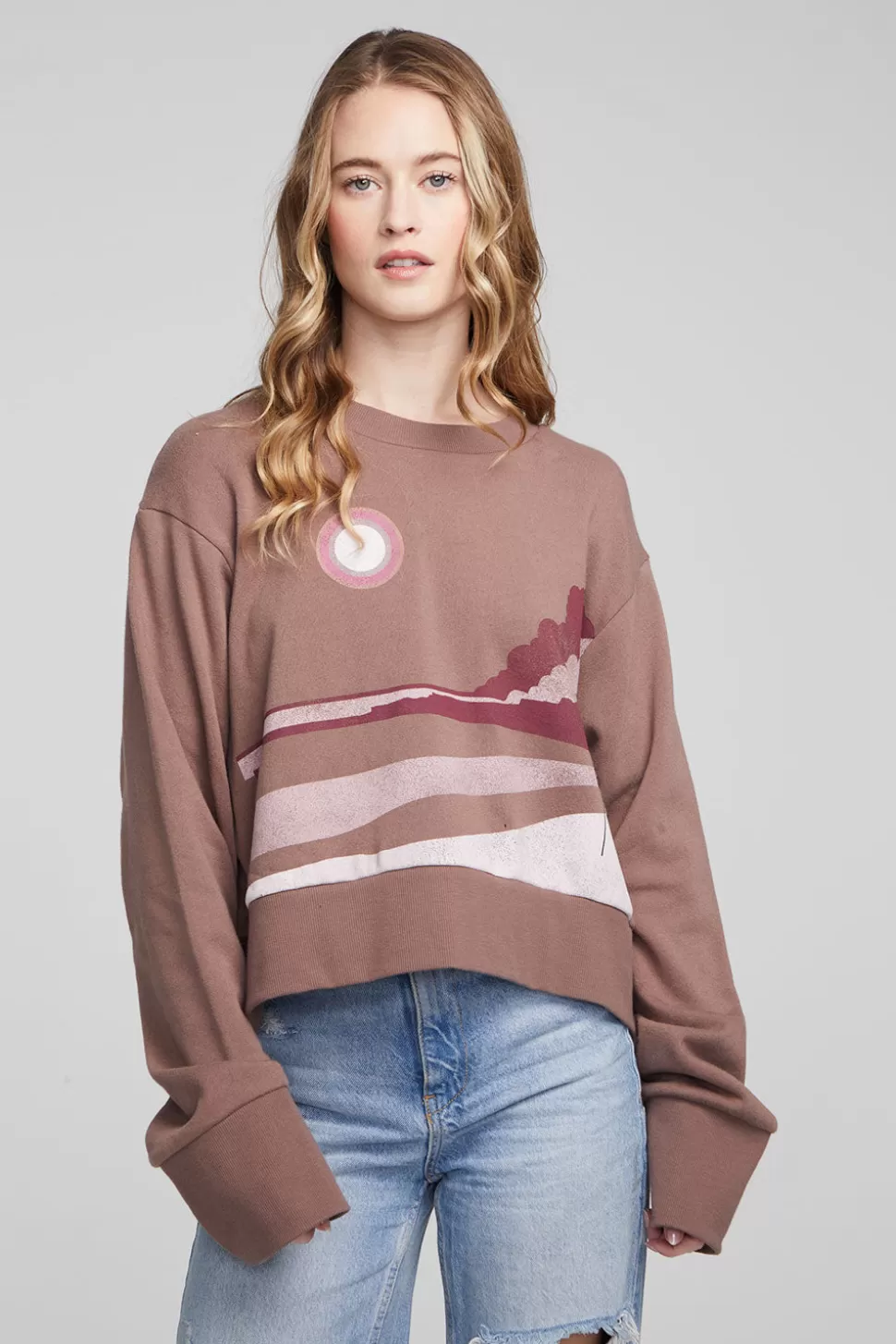 Chaser Brand Abstract Beach Pullover Flash Sale