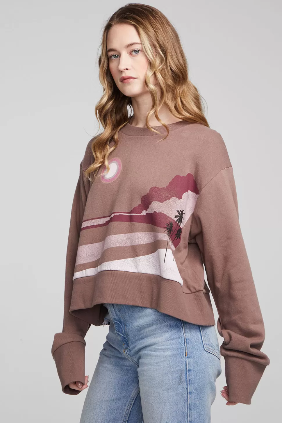 Chaser Brand Abstract Beach Pullover Flash Sale