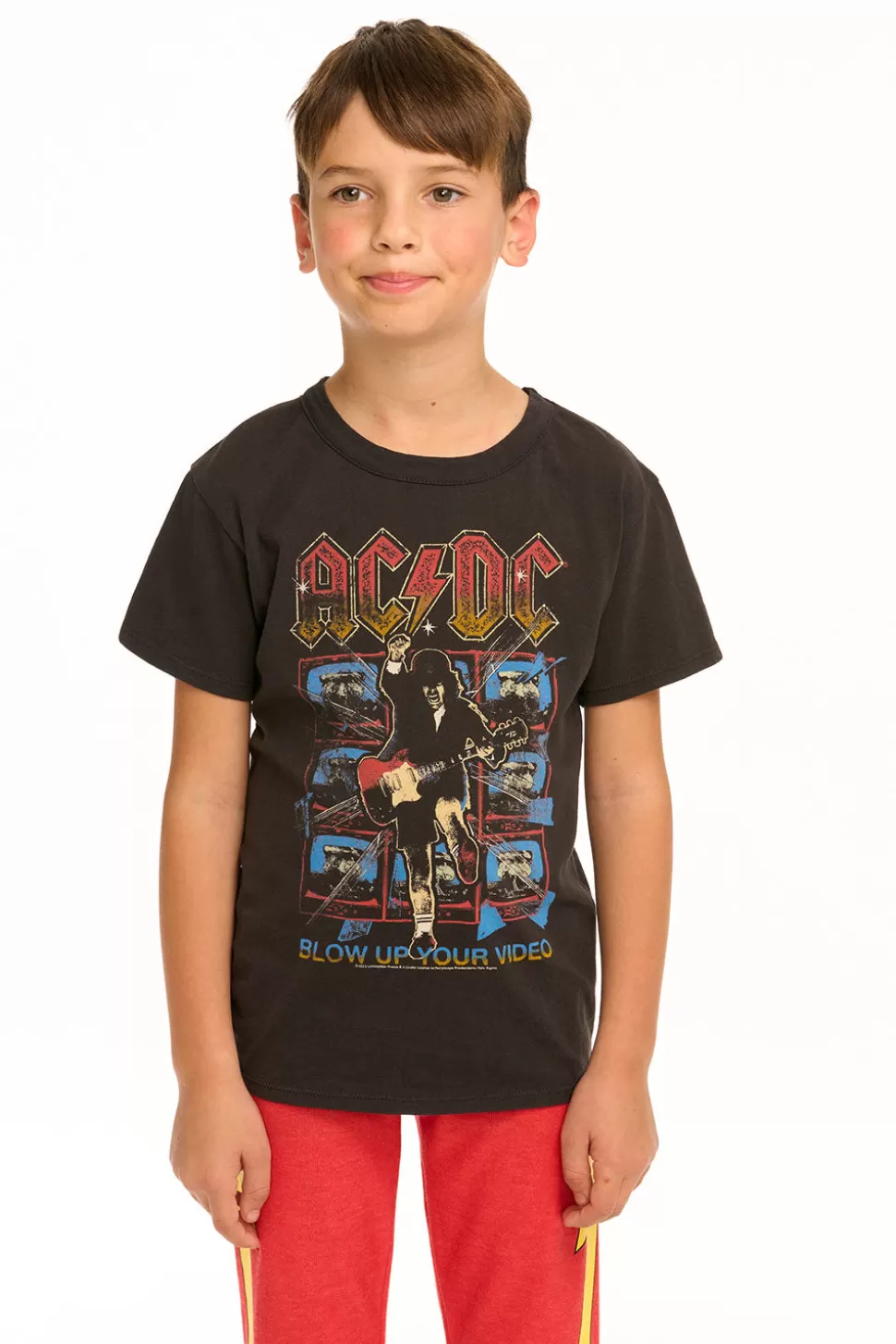 Chaser Brand AC/DC Blow Up Your Video Tee Outlet