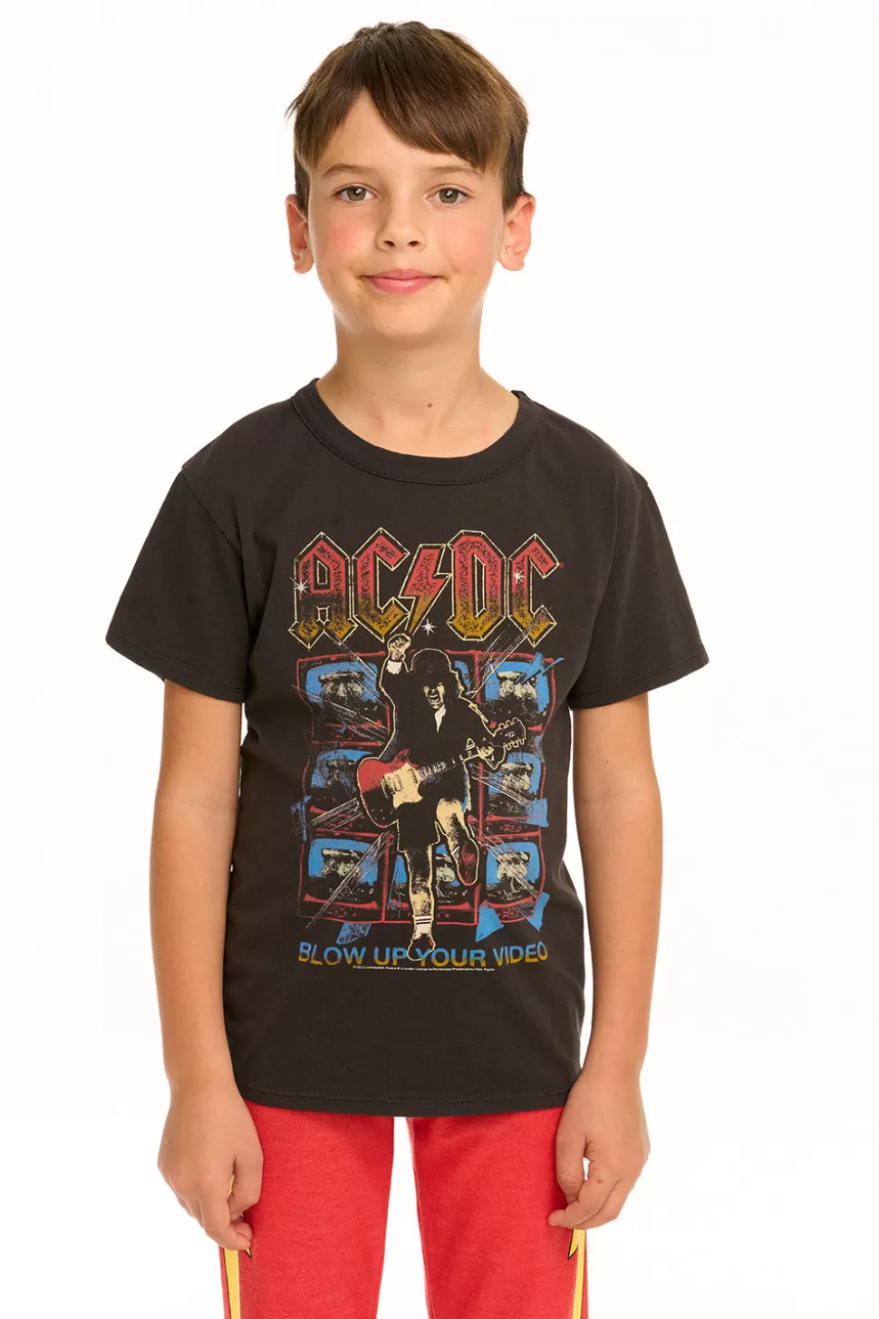 Chaser Brand AC/DC Blow Up Your Video Tee Outlet