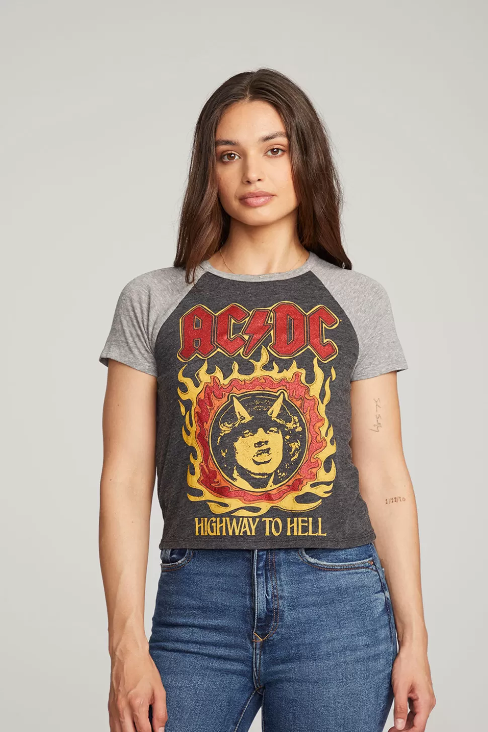 Chaser Brand AC/DC Highway To Hell Tee Clearance