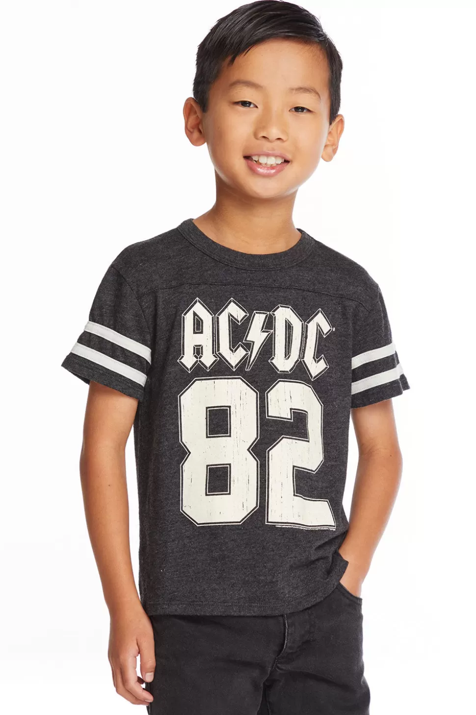 Chaser Brand AC/DC Tour 82 Boys Triblend Crew Neck Tee Best Sale