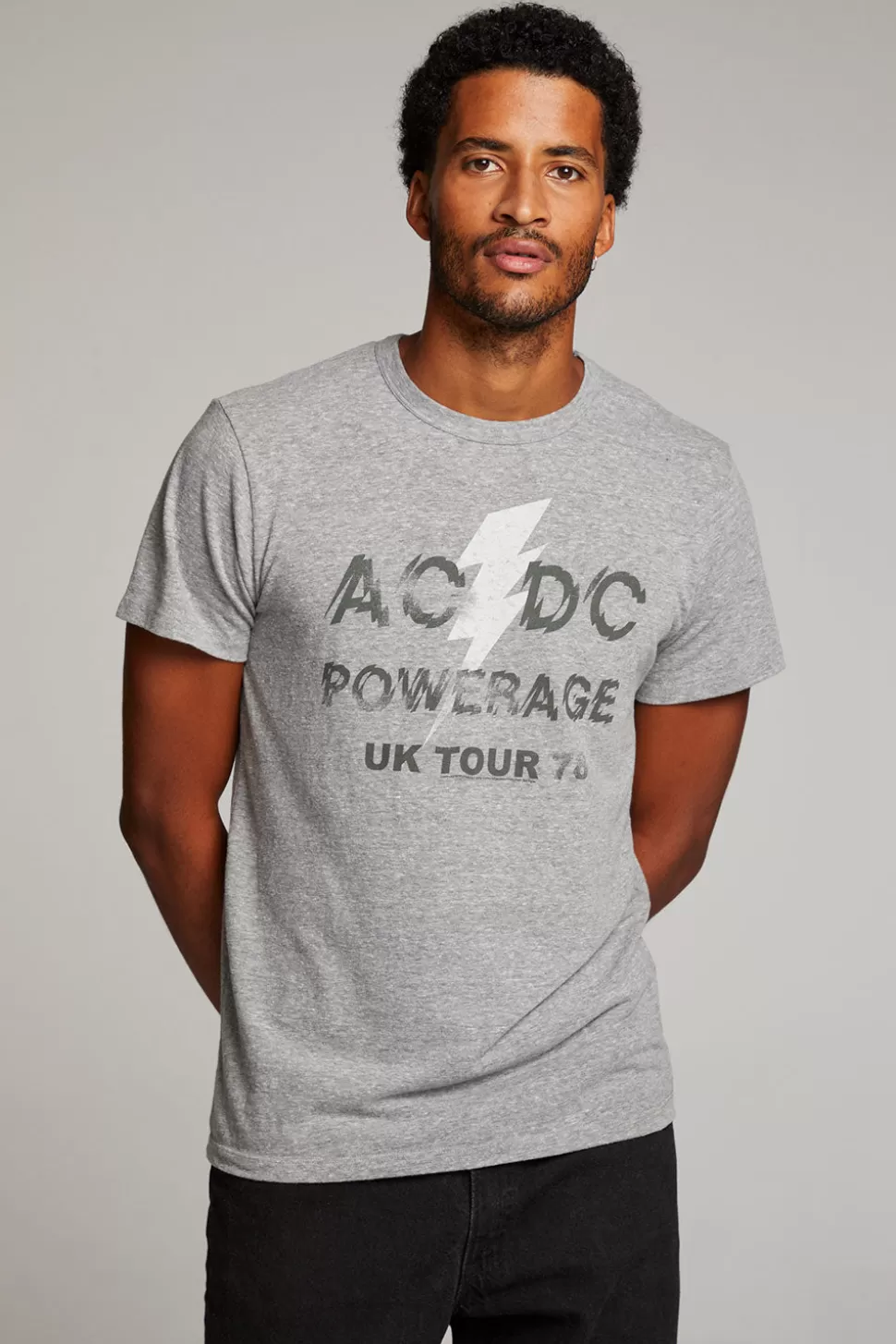 Chaser Brand AC/DC UK Tour Mens Tee Shop