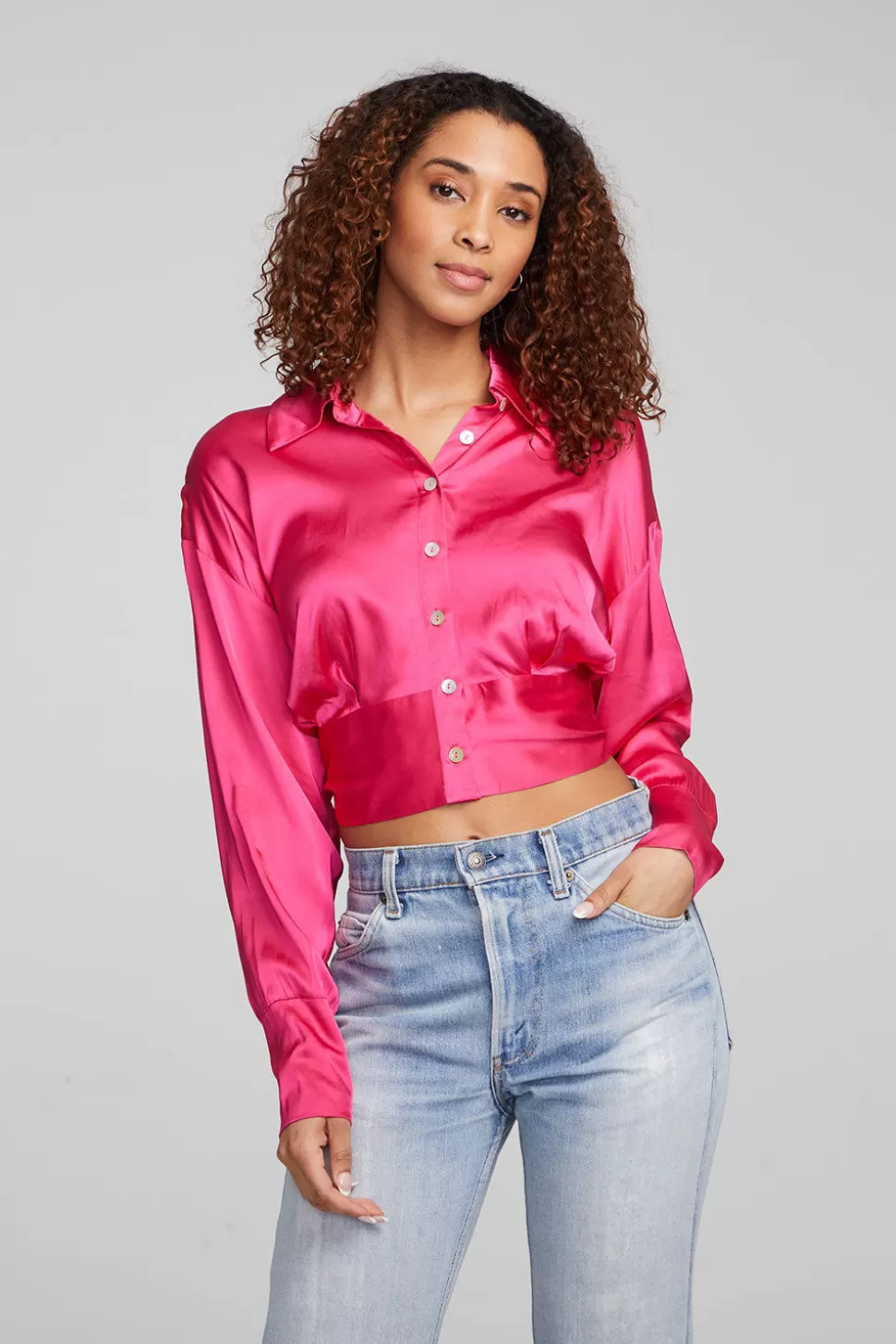 Chaser Brand Agnes Cabaret Blouse Cheap