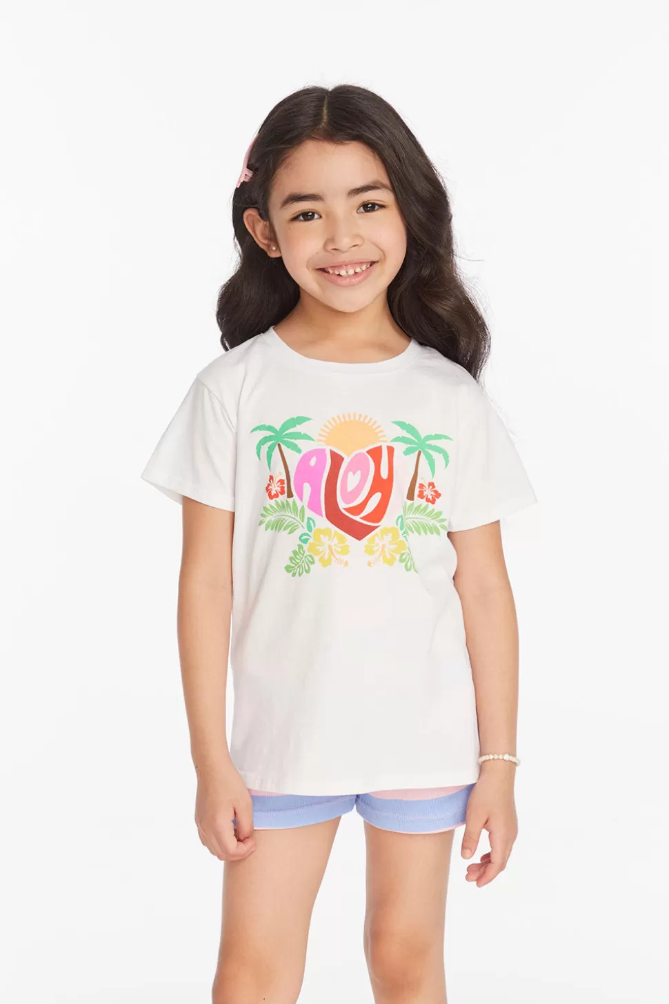 Chaser Brand Aloha Girls Tee Cheap