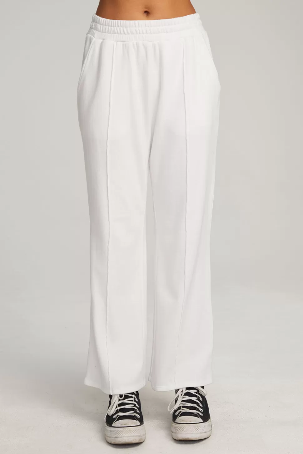 Chaser Brand Amarillo White Trousers Hot