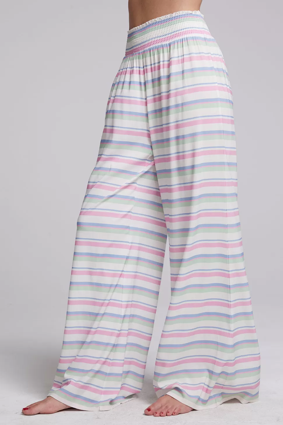 Chaser Brand Bari Positano Stripe Trouser Flash Sale