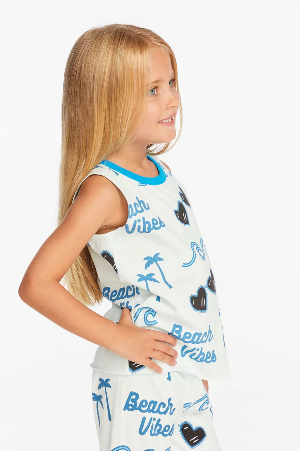 Chaser Brand Beach Vibes Girls Millie Tank Best