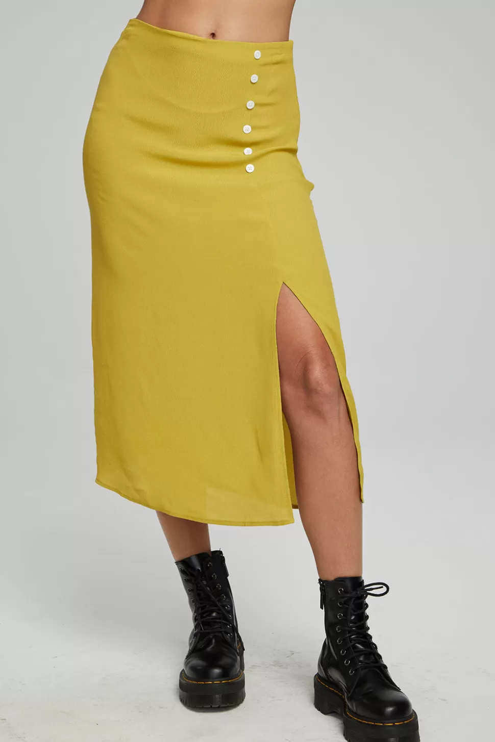 Chaser Brand Belle Midi Skirt - Kiwi Cheap