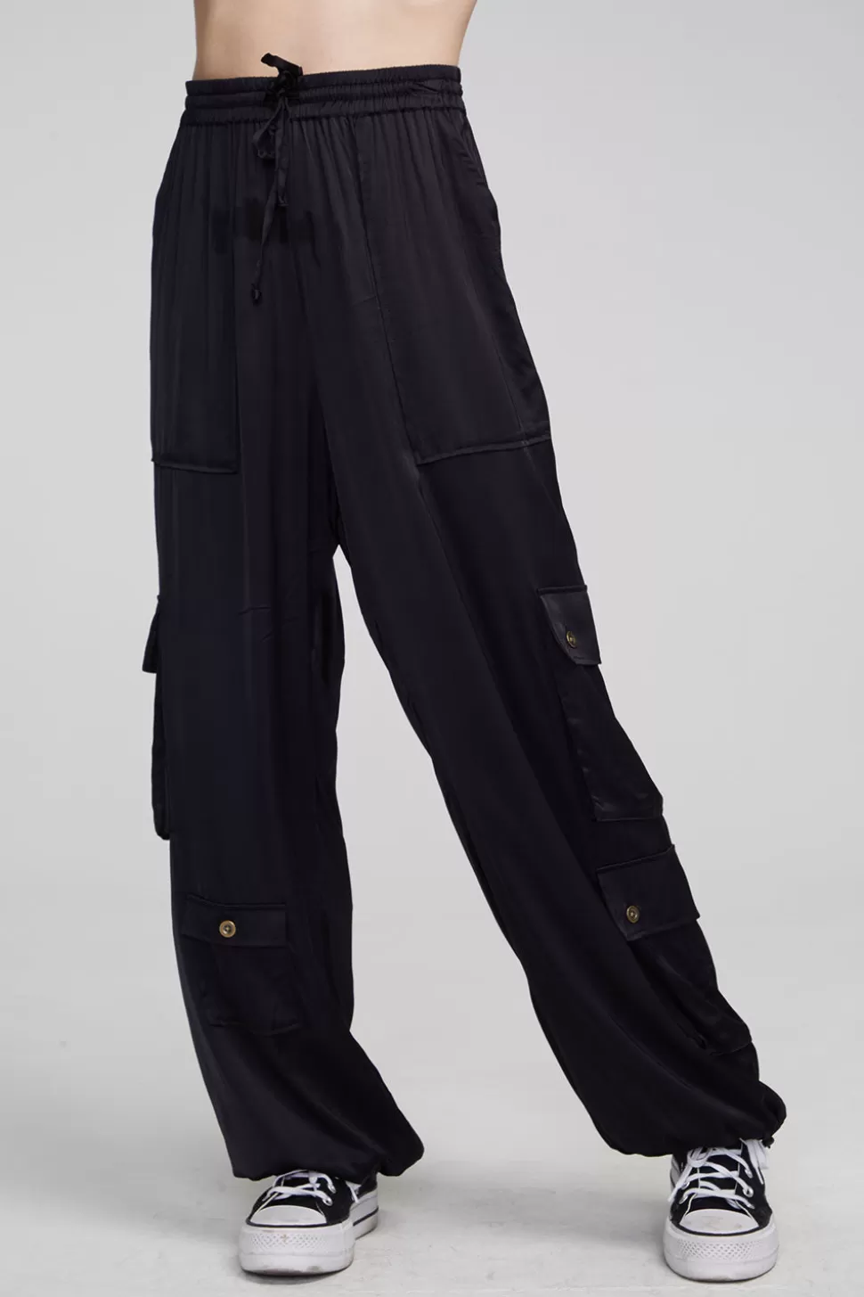 Chaser Brand Billyy Shadow Black Trousers Hot