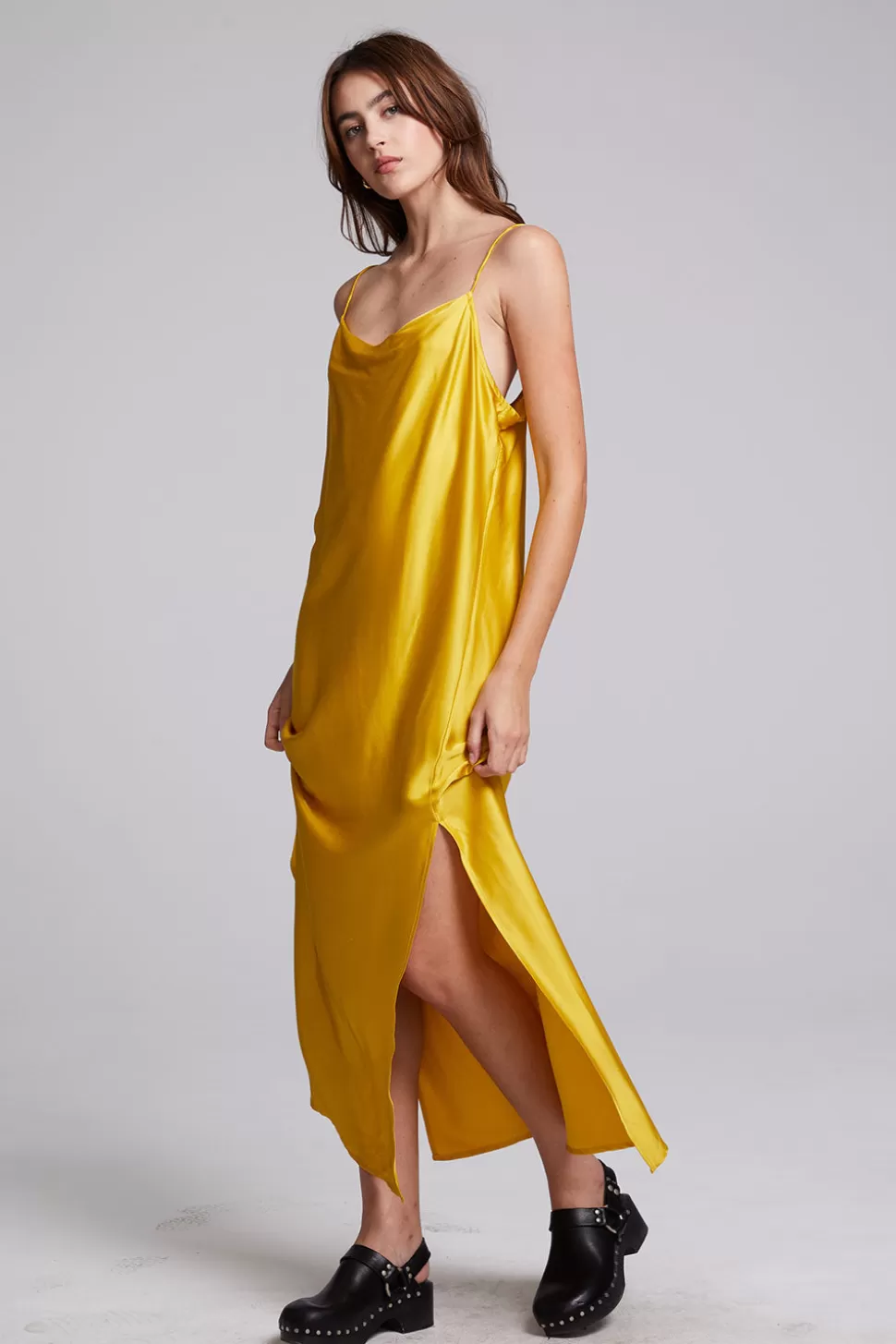 Chaser Brand Bleeker Mimosa Midi Dress Outlet