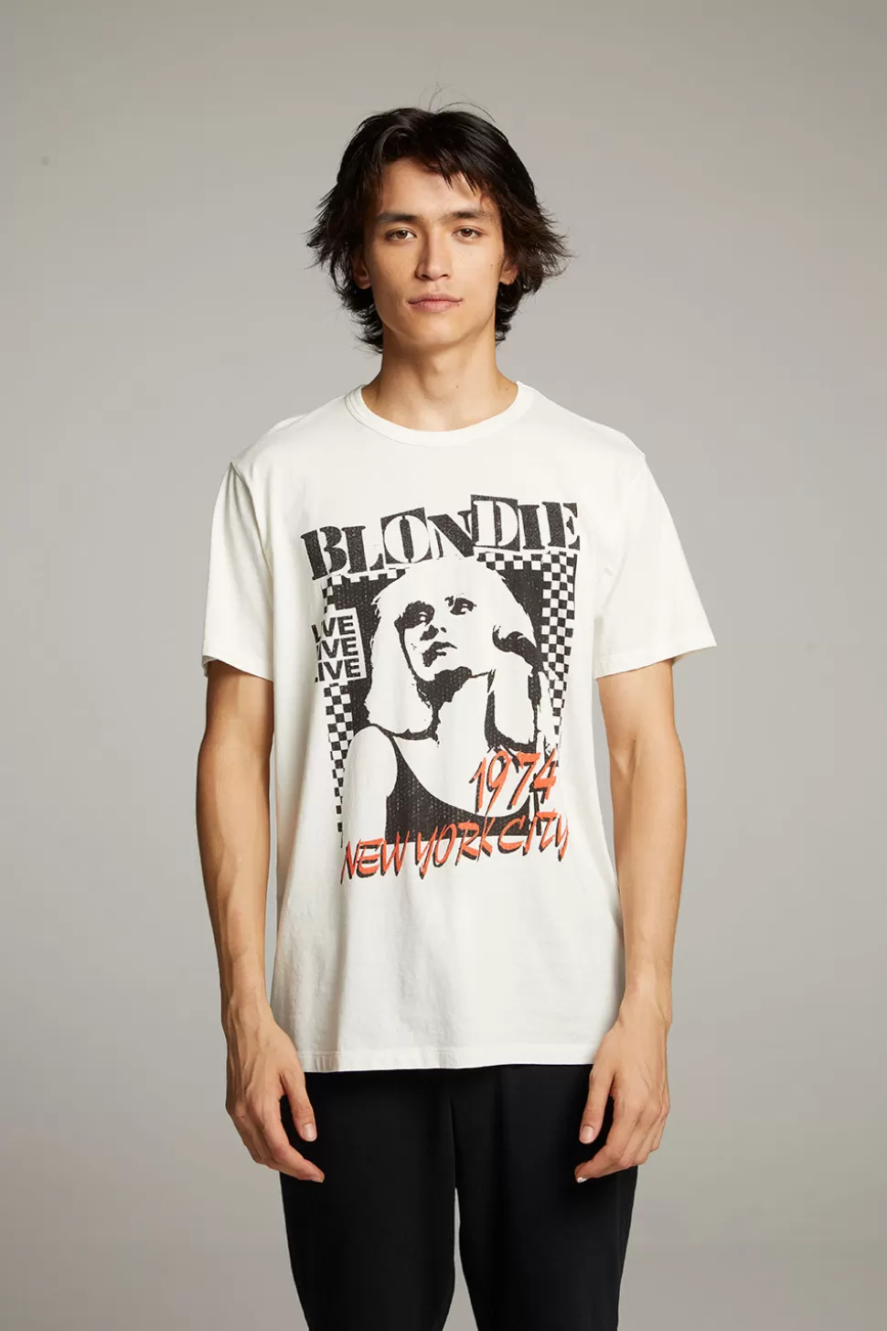 Chaser Brand Blondie New York City 1974 Crew Neck Tee Shop