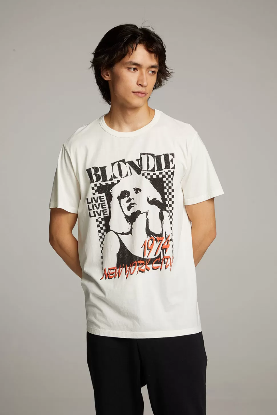 Chaser Brand Blondie New York City 1974 Crew Neck Tee Shop