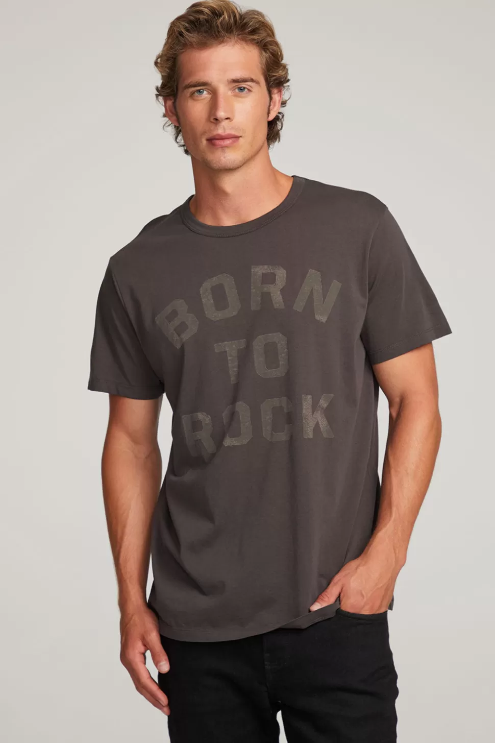 Chaser Brand Born To Rock Mens Tee Fashion