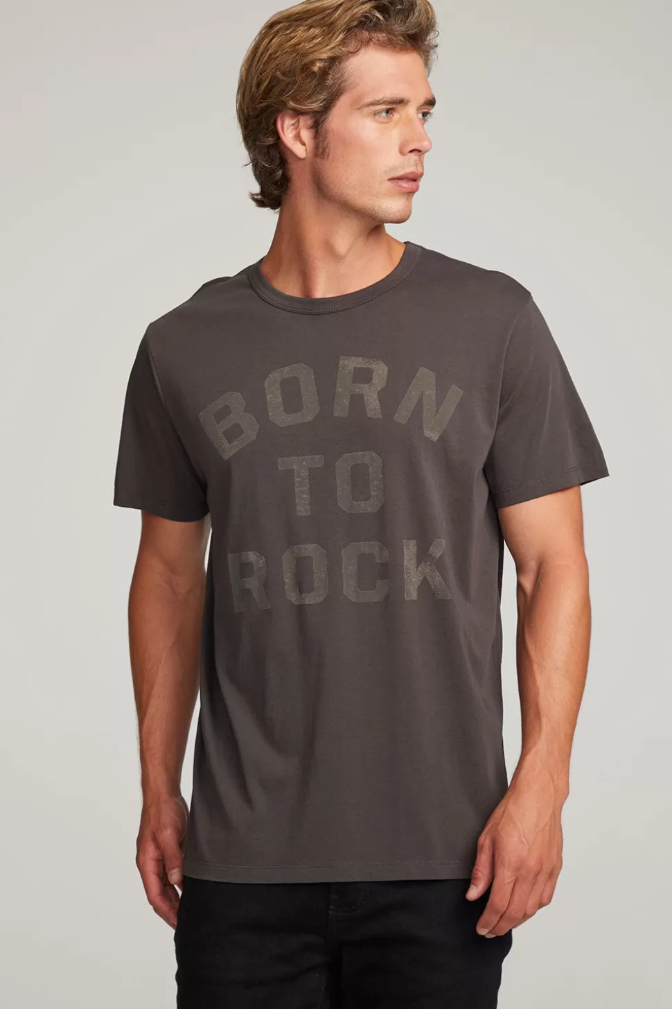 Chaser Brand Born To Rock Mens Tee Fashion