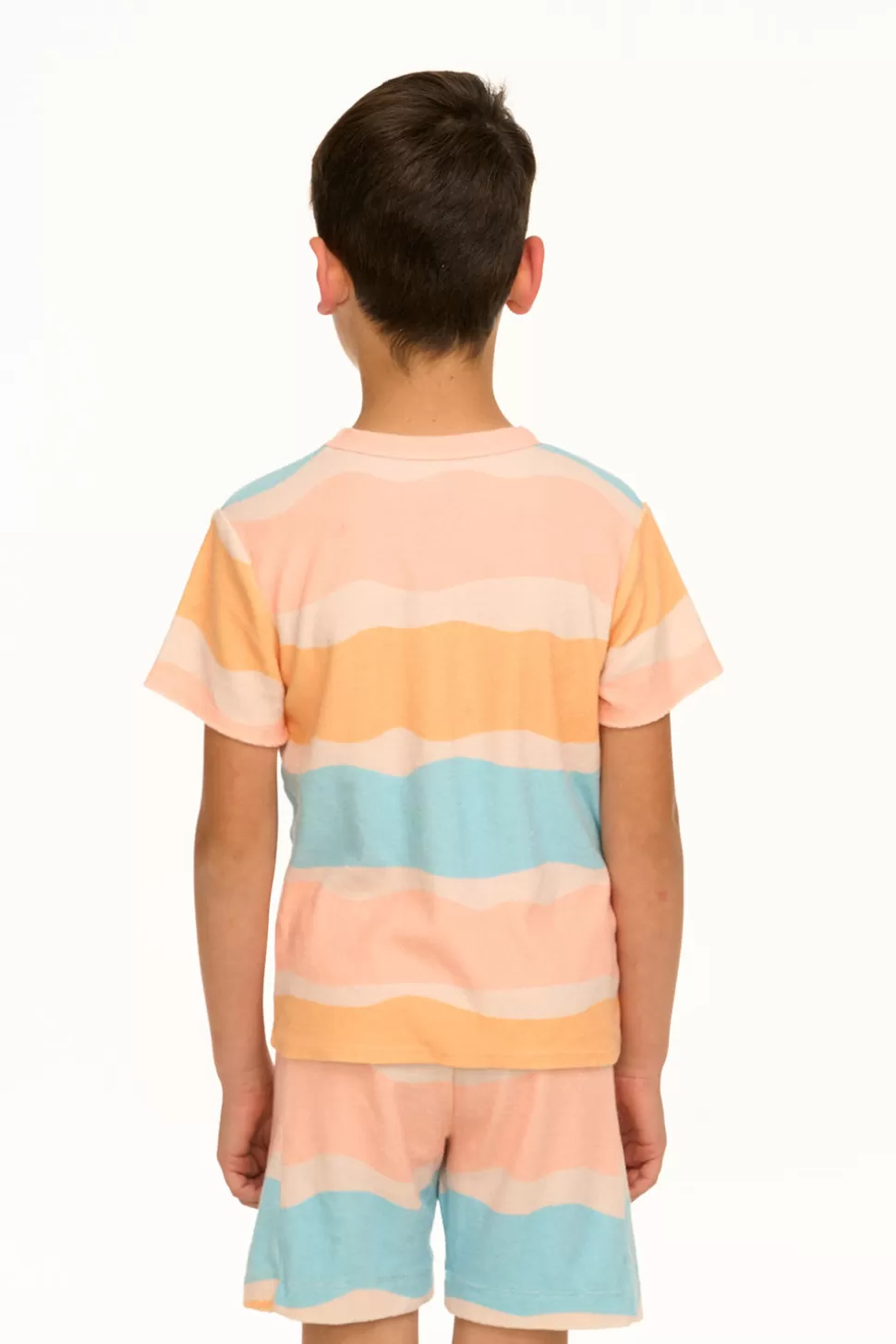 Chaser Brand Boy's Wavy Stripe Tee Sale