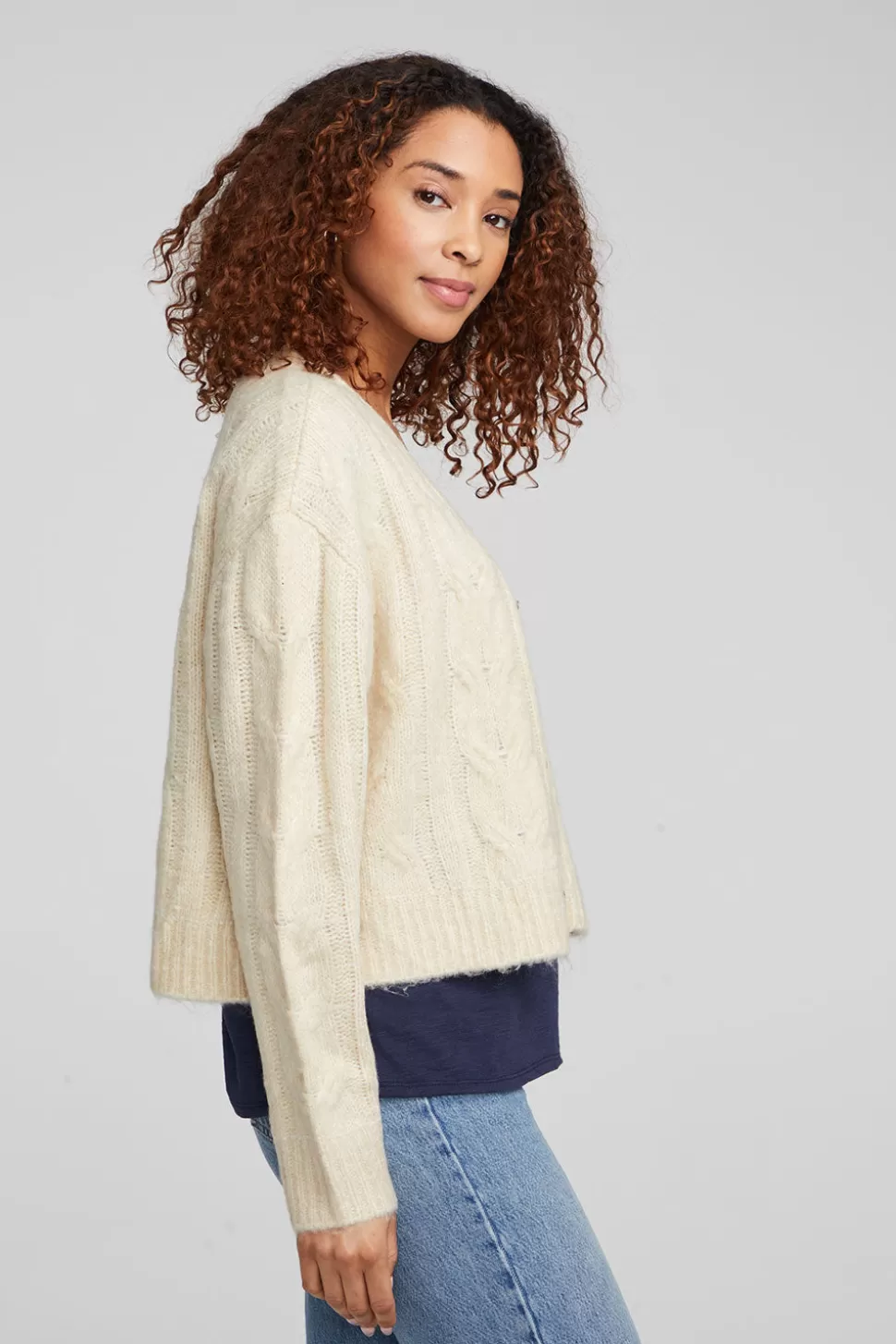 Chaser Brand Bridge Macaroon Cardigan Cheap