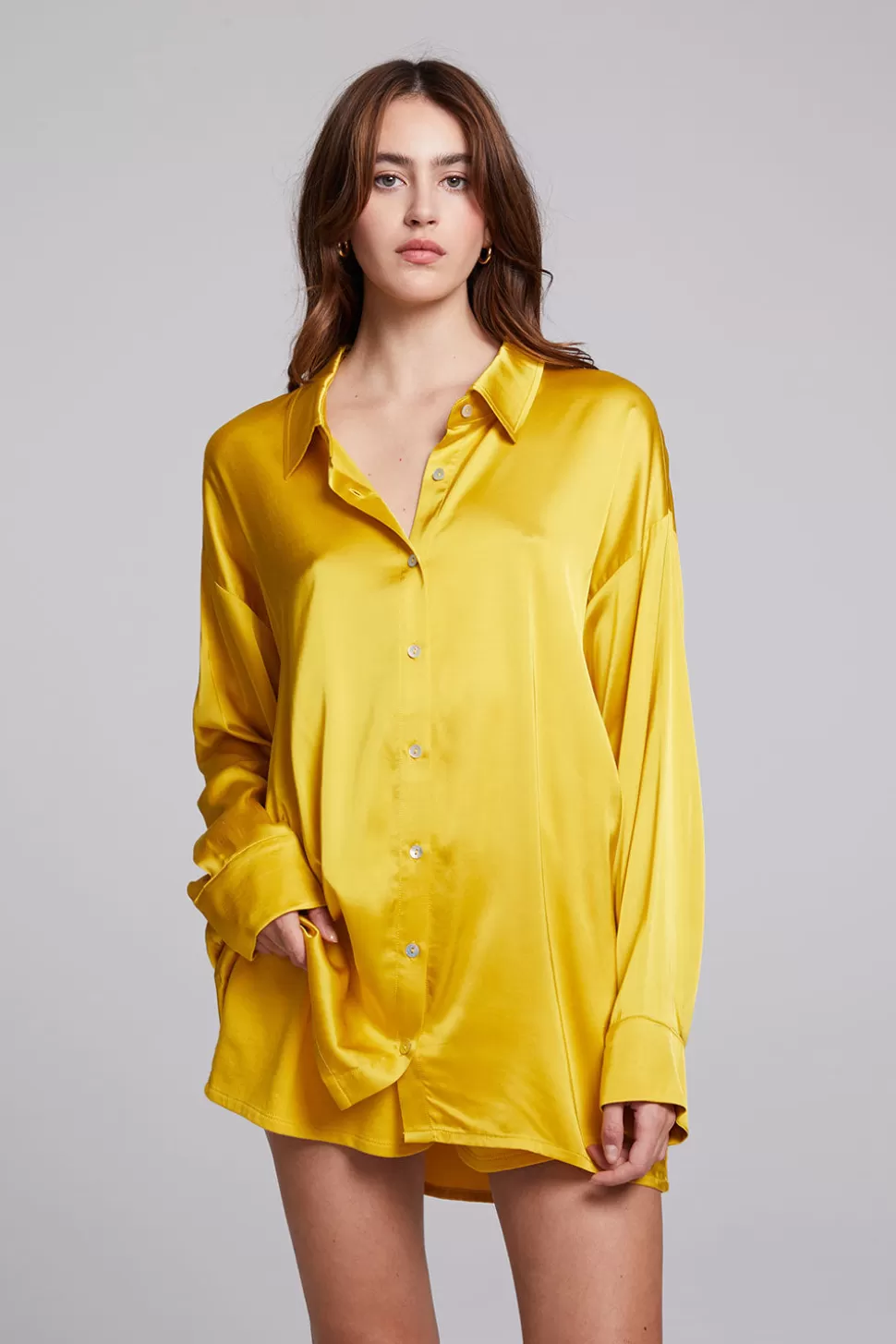 Chaser Brand Capri Mimosa Button Down Online