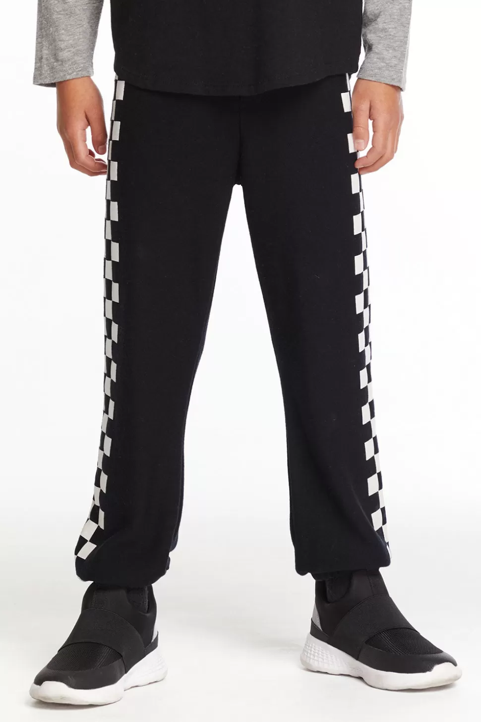 Chaser Brand Checkered Boys Pants Flash Sale