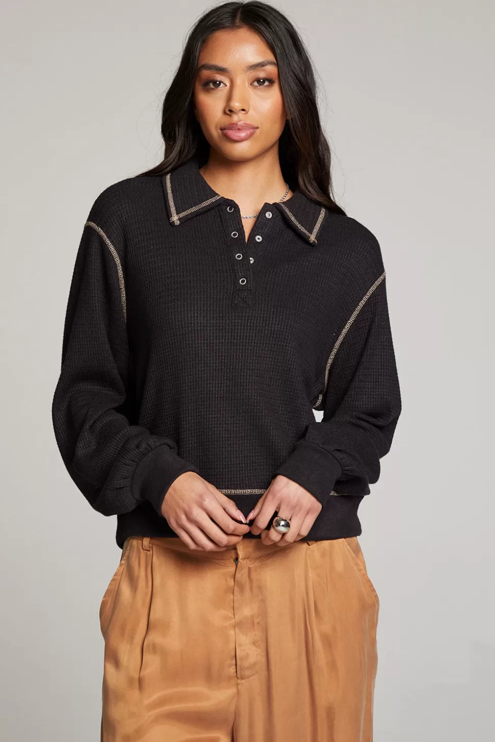 Chaser Brand Church Licorice Long Sleeve Shop