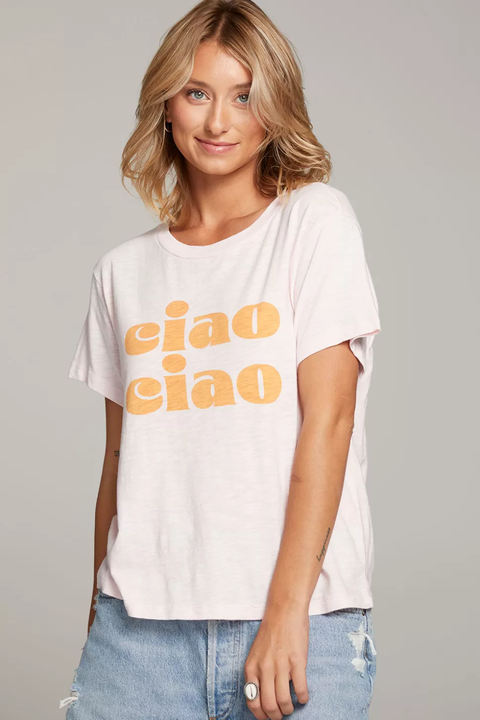 Chaser Brand Ciao Tee Best Sale