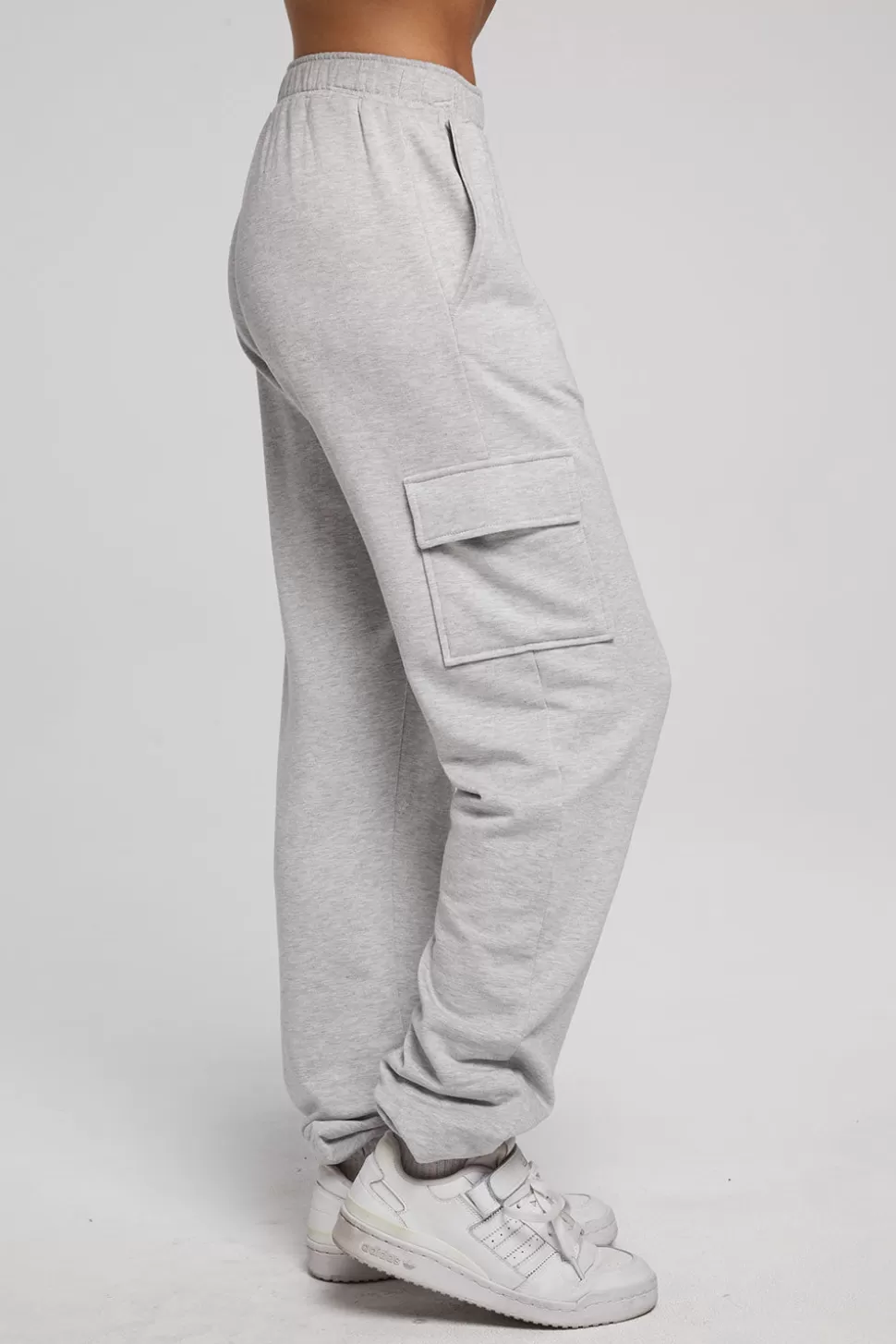 Chaser Brand Claude Heather Grey Jogger Flash Sale