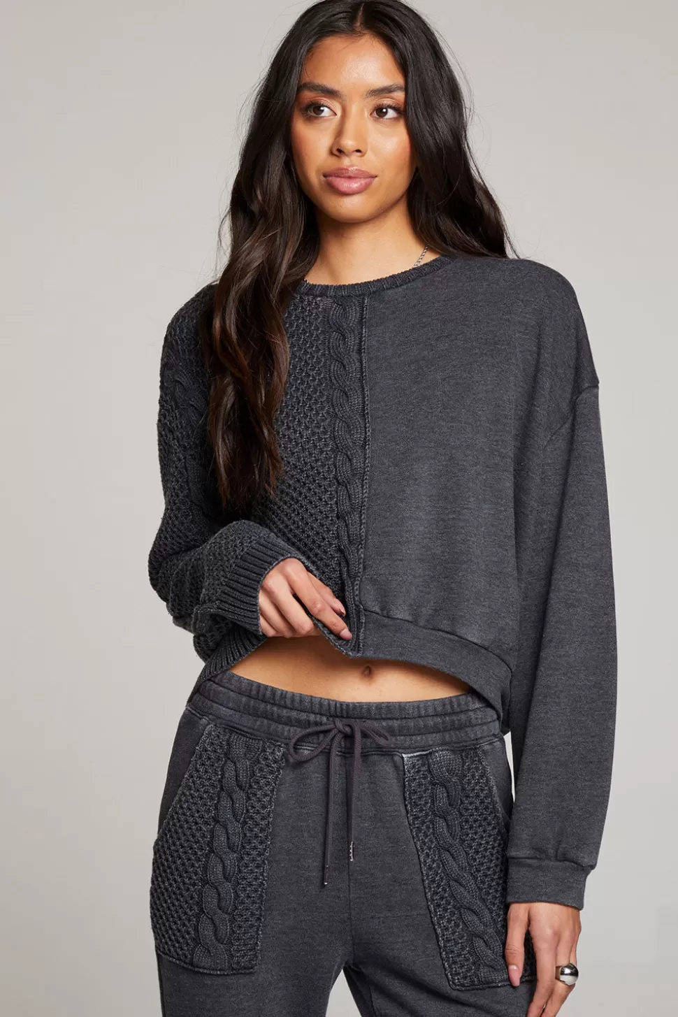 Chaser Brand Cloud Licorice Pullover Flash Sale