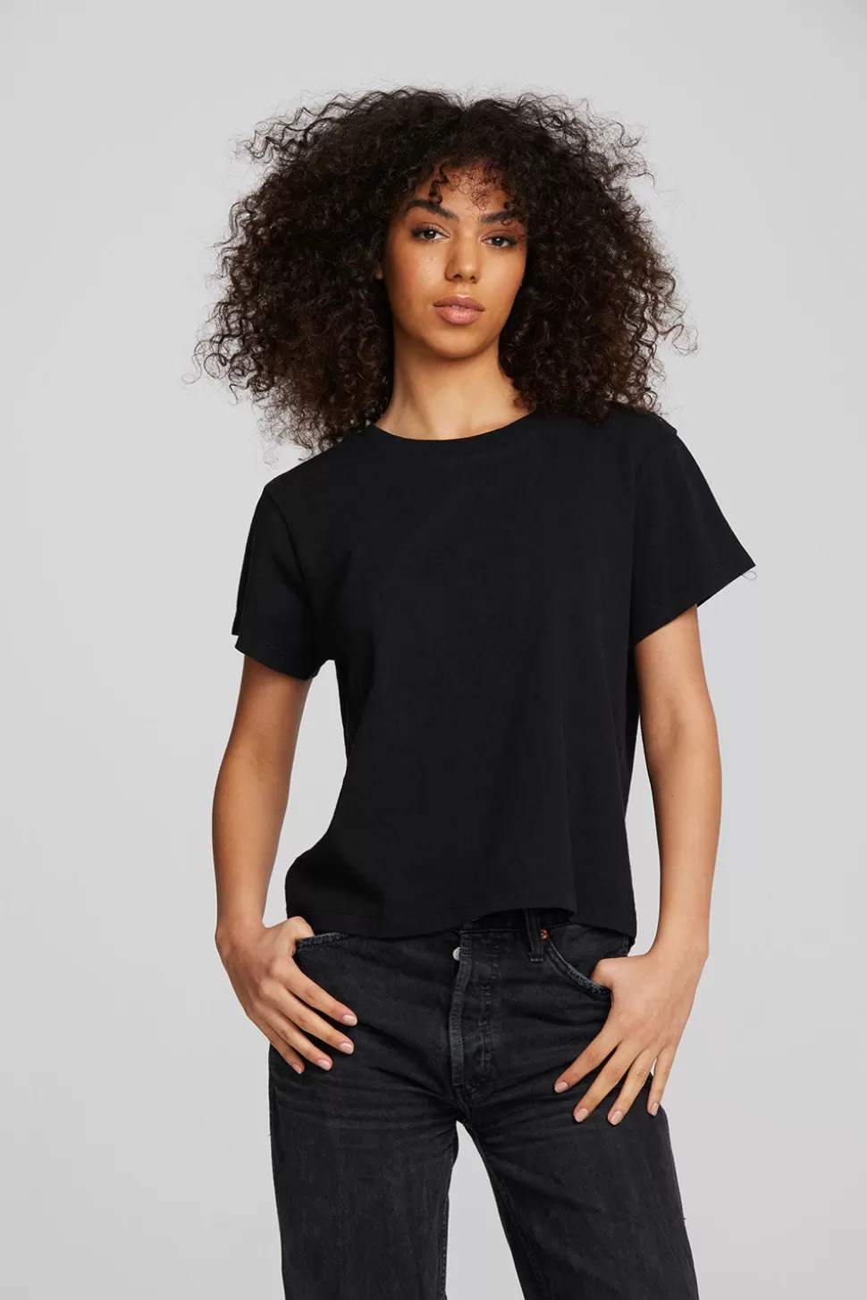 Chaser Brand Coast Cotton Jersey Oversized Crew Neck Tee Best