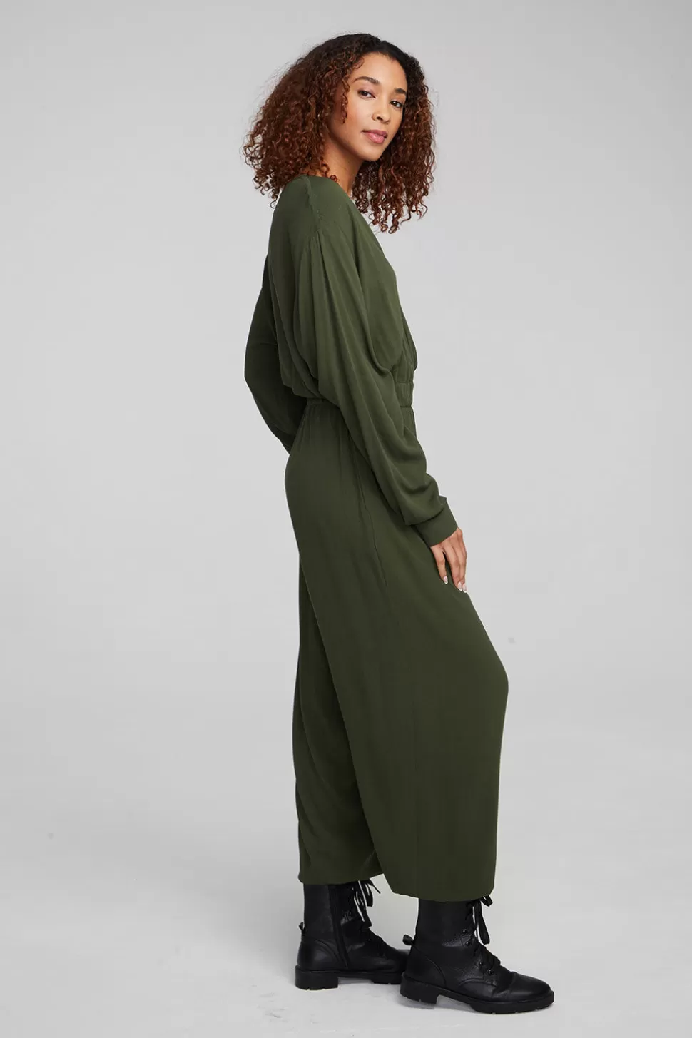 Chaser Brand Colette Forest Night Jumpsuit Outlet