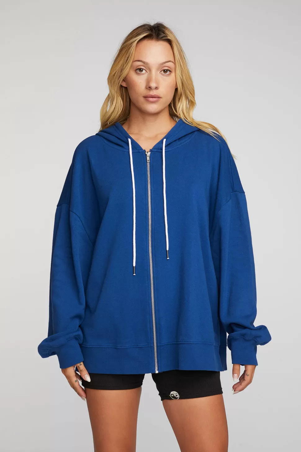 Chaser Brand Cotton Fleece Zip Up Hoodie Shop