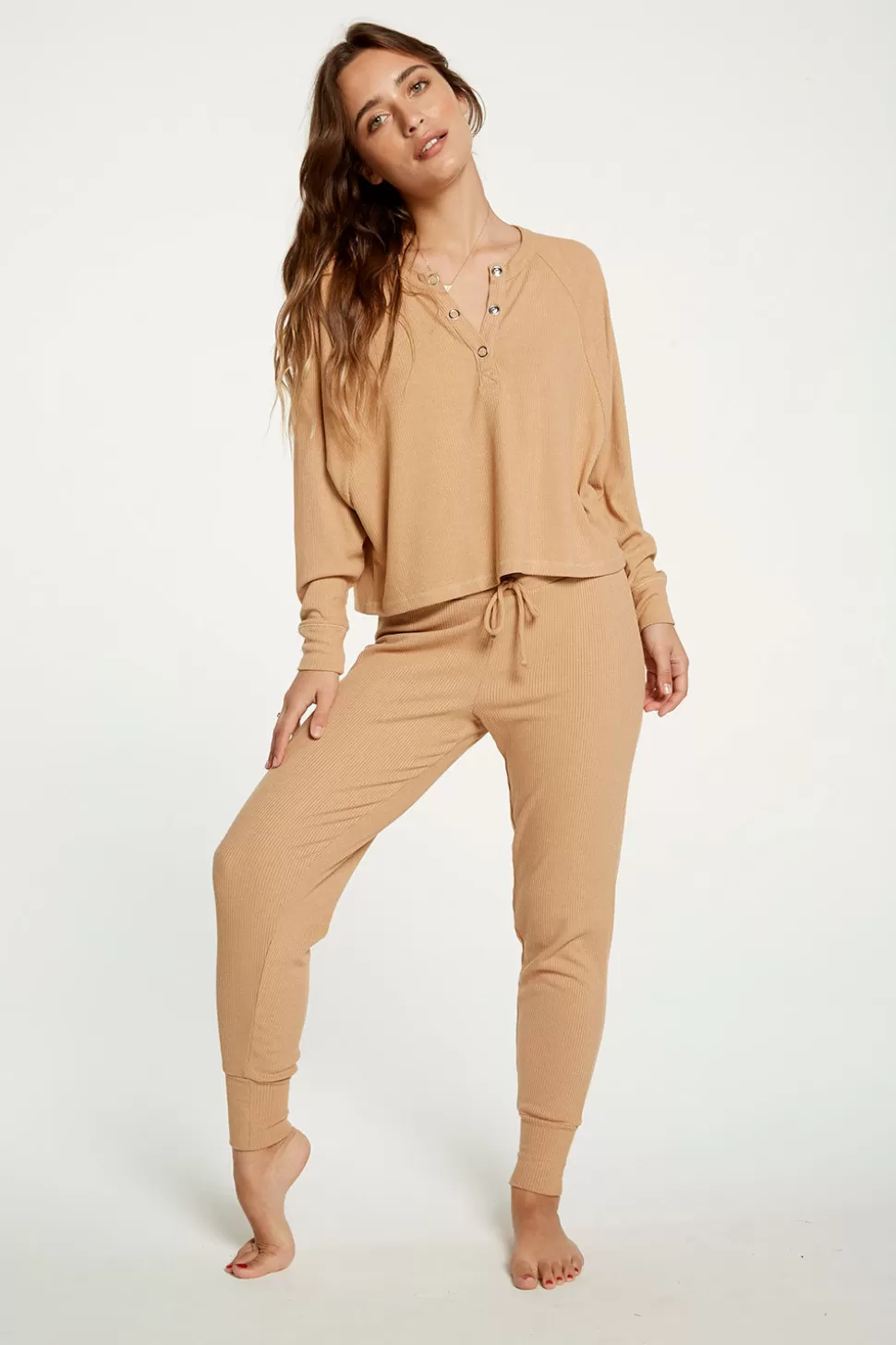 Chaser Brand Cozy Rib Slouchy Lounge Pant Discount