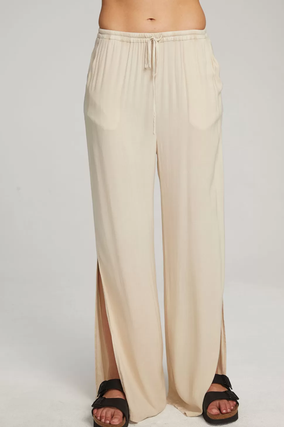 Chaser Brand Devine Off-White Bark Trousers Cheap