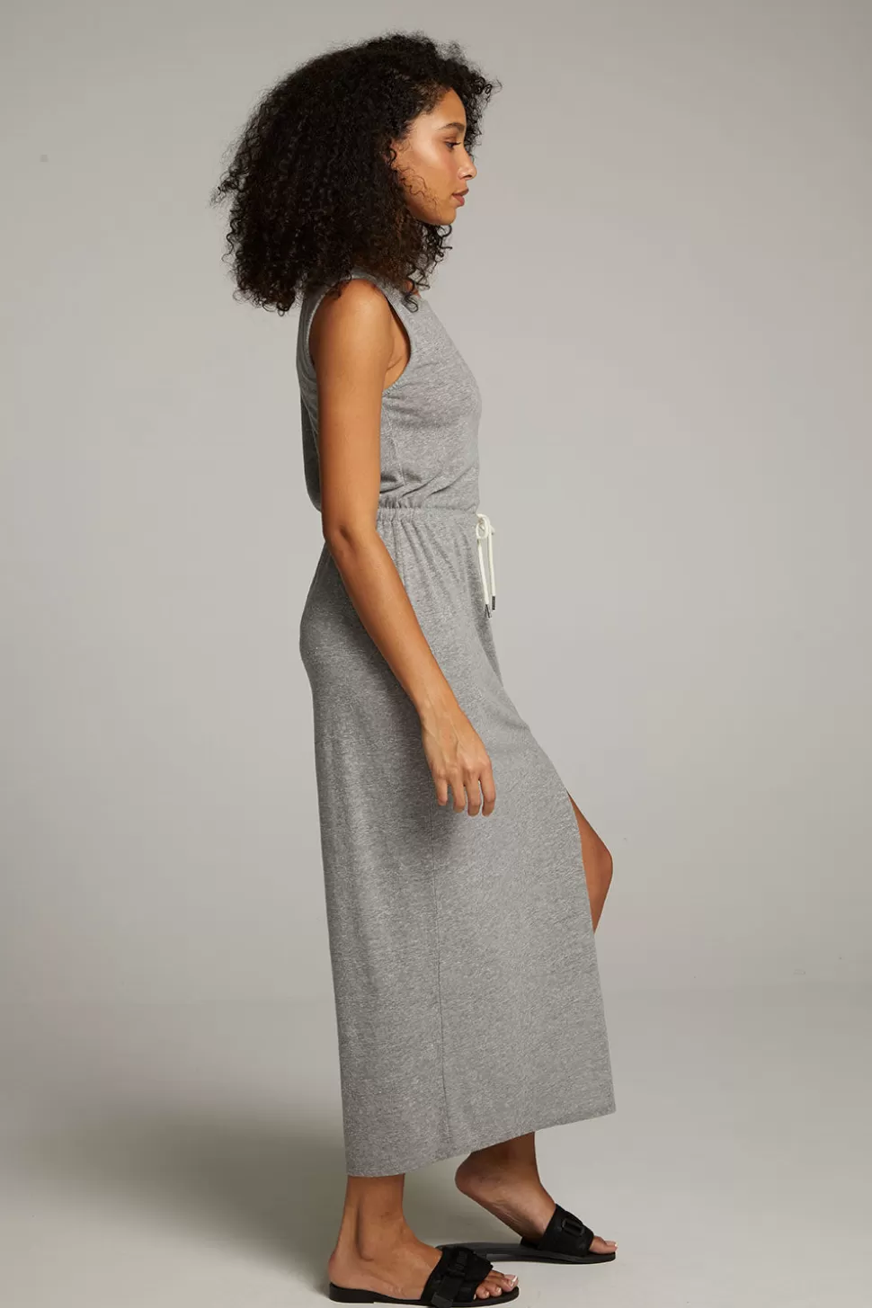 Chaser Brand Durangoo Streaky Grey Maxi Dress Sale