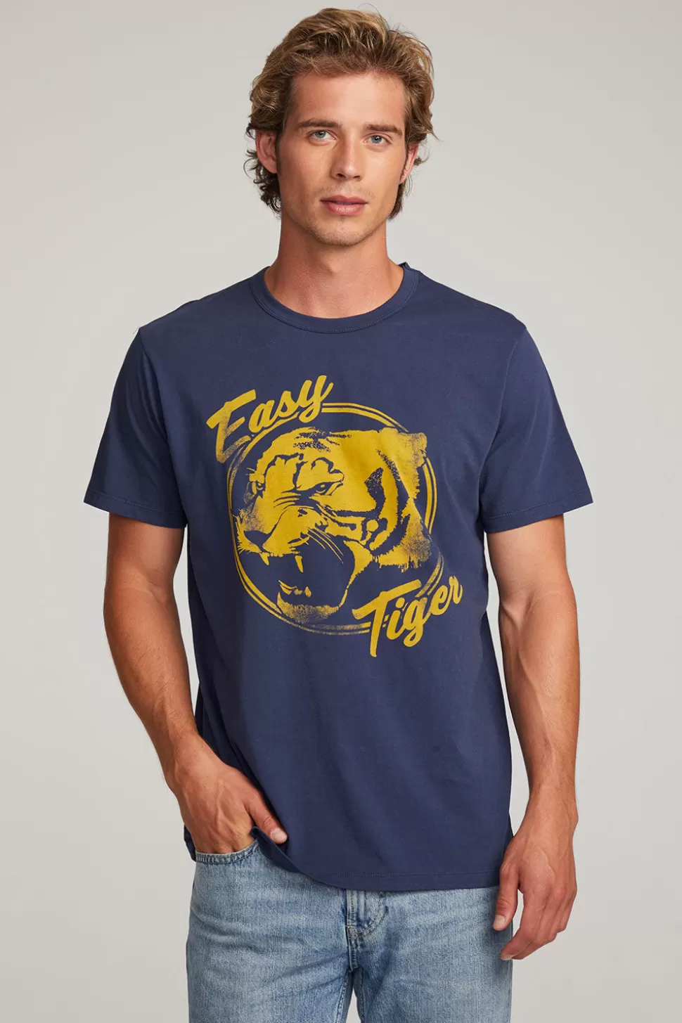 Chaser Brand Easy Tiger Mens Tee Clearance