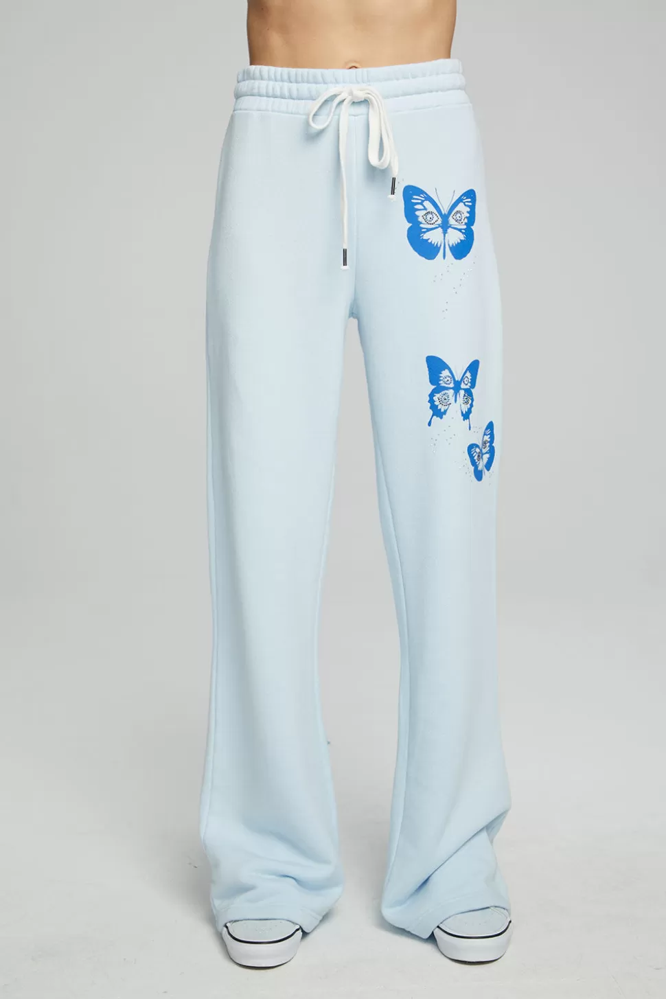 Chaser Brand Evil Eye Butterfly Pants Cheap