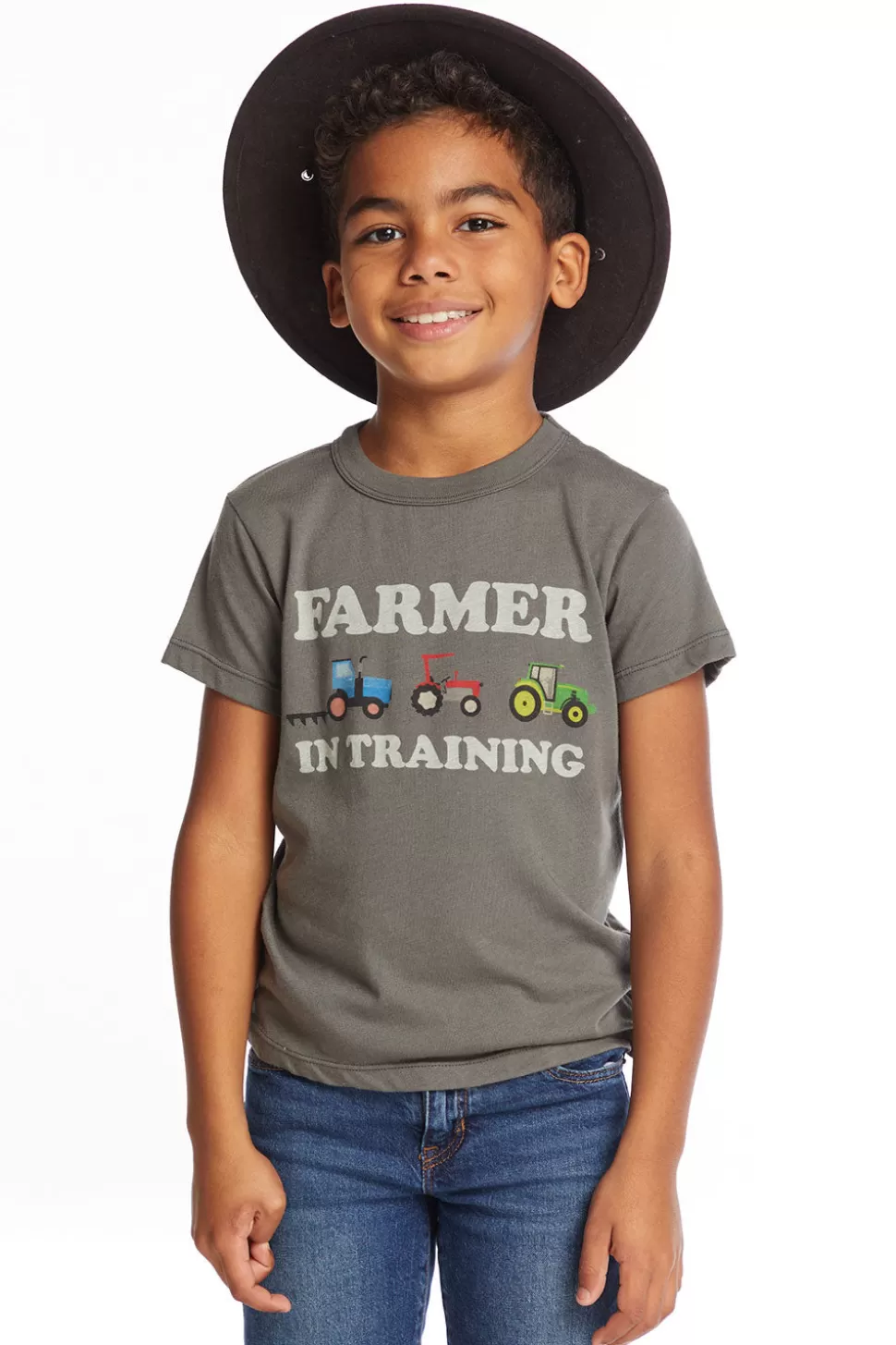 Chaser Brand Farmer In Training Boys Tee Fashion