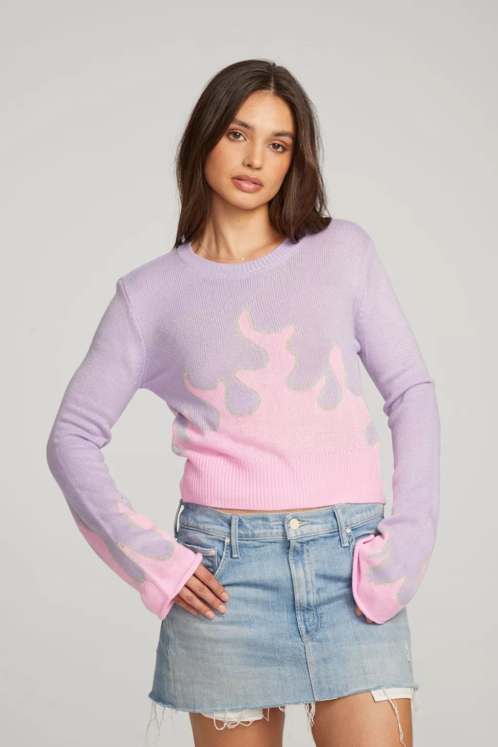 Chaser Brand Flame Sweater Flash Sale