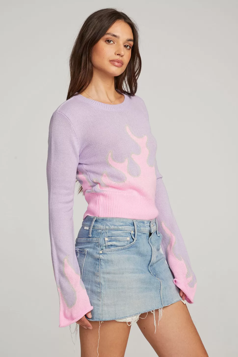 Chaser Brand Flame Sweater Flash Sale