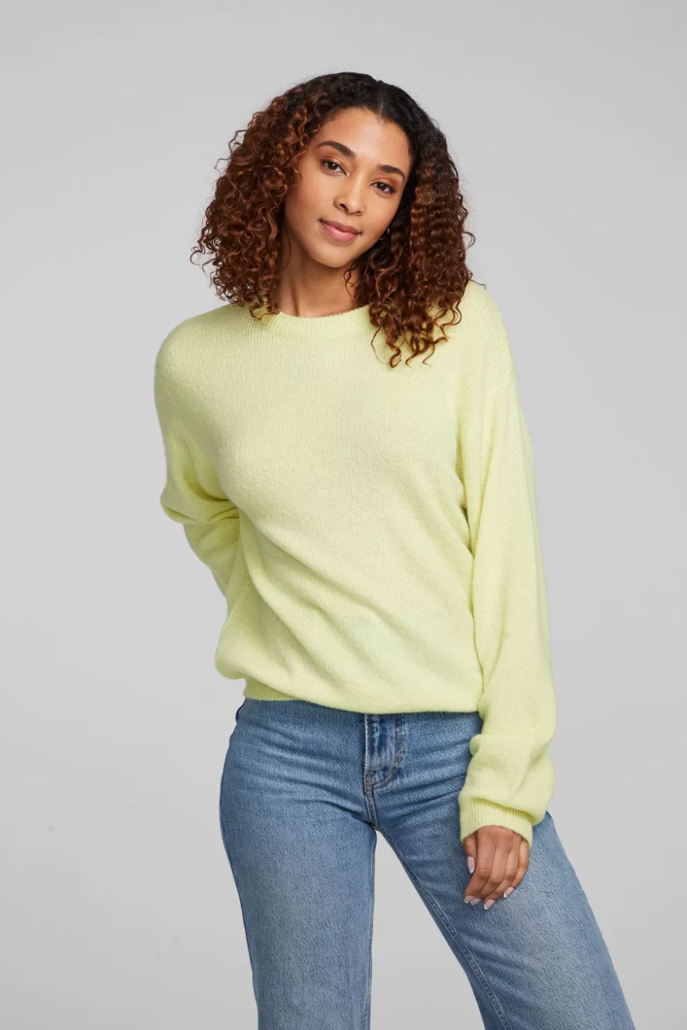 Chaser Brand Frankie Limelight Pullover Discount