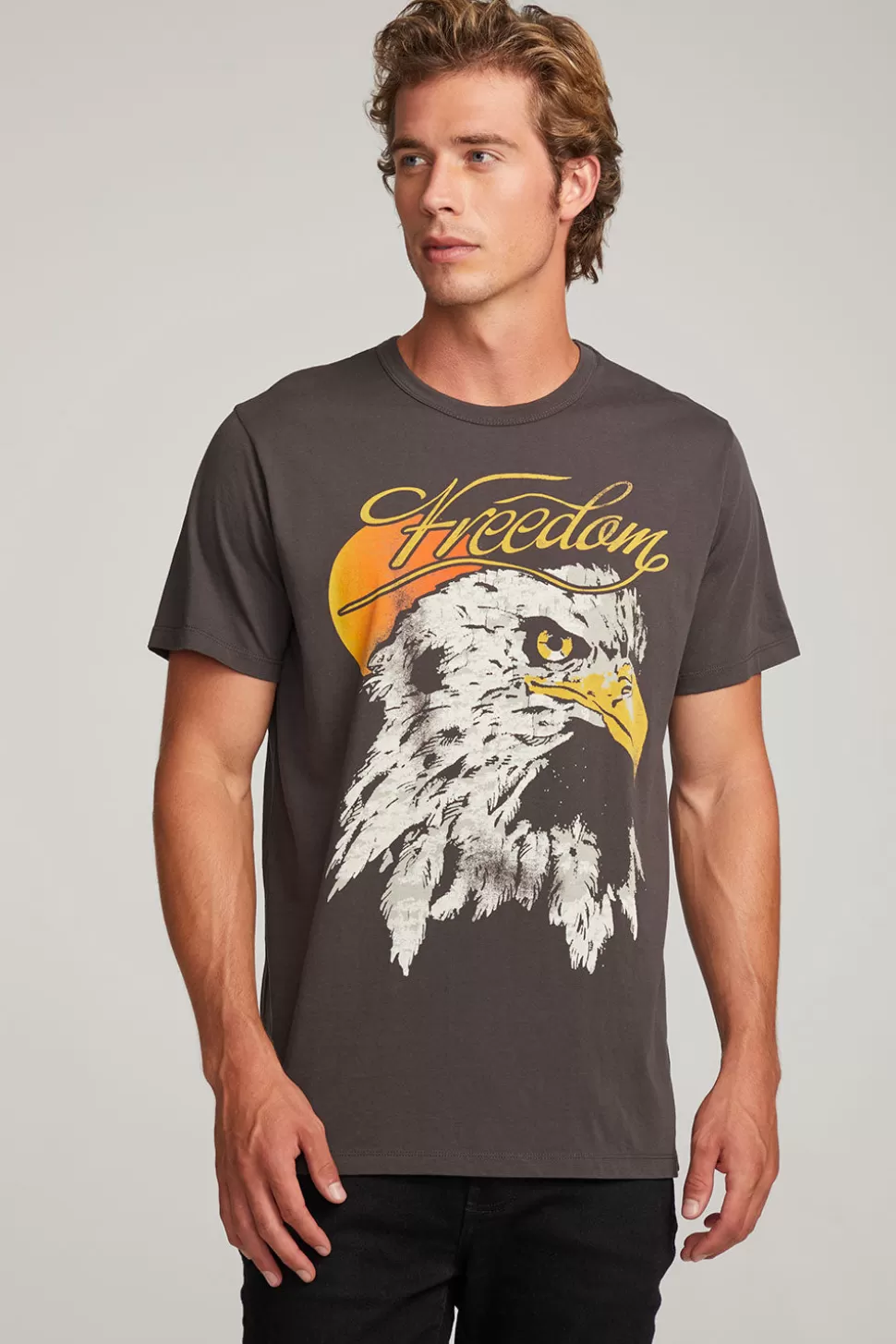 Chaser Brand Freedom Eagle Mens Tee Outlet