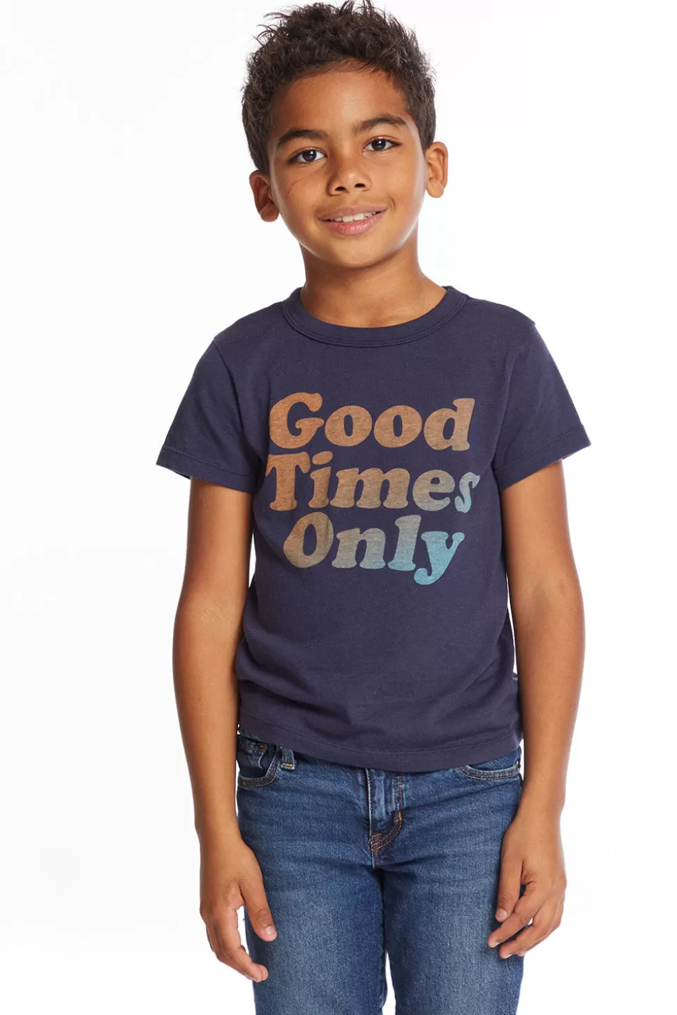 Chaser Brand Good Times Only Boys Tee Fashion