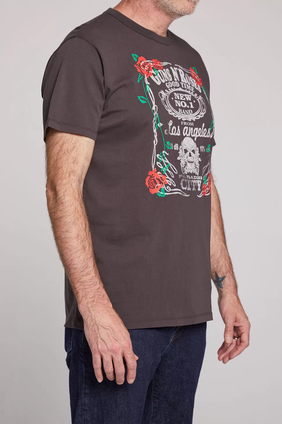 Chaser Brand Guns 'n Roses Good Time Paradise City Mens Tee Sale