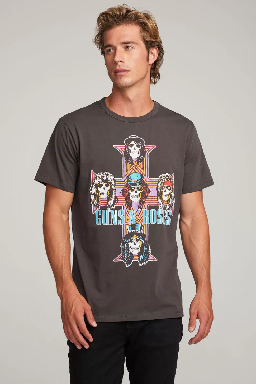 Chaser Brand Guns 'n Roses Paradise City Mens Tee Flash Sale