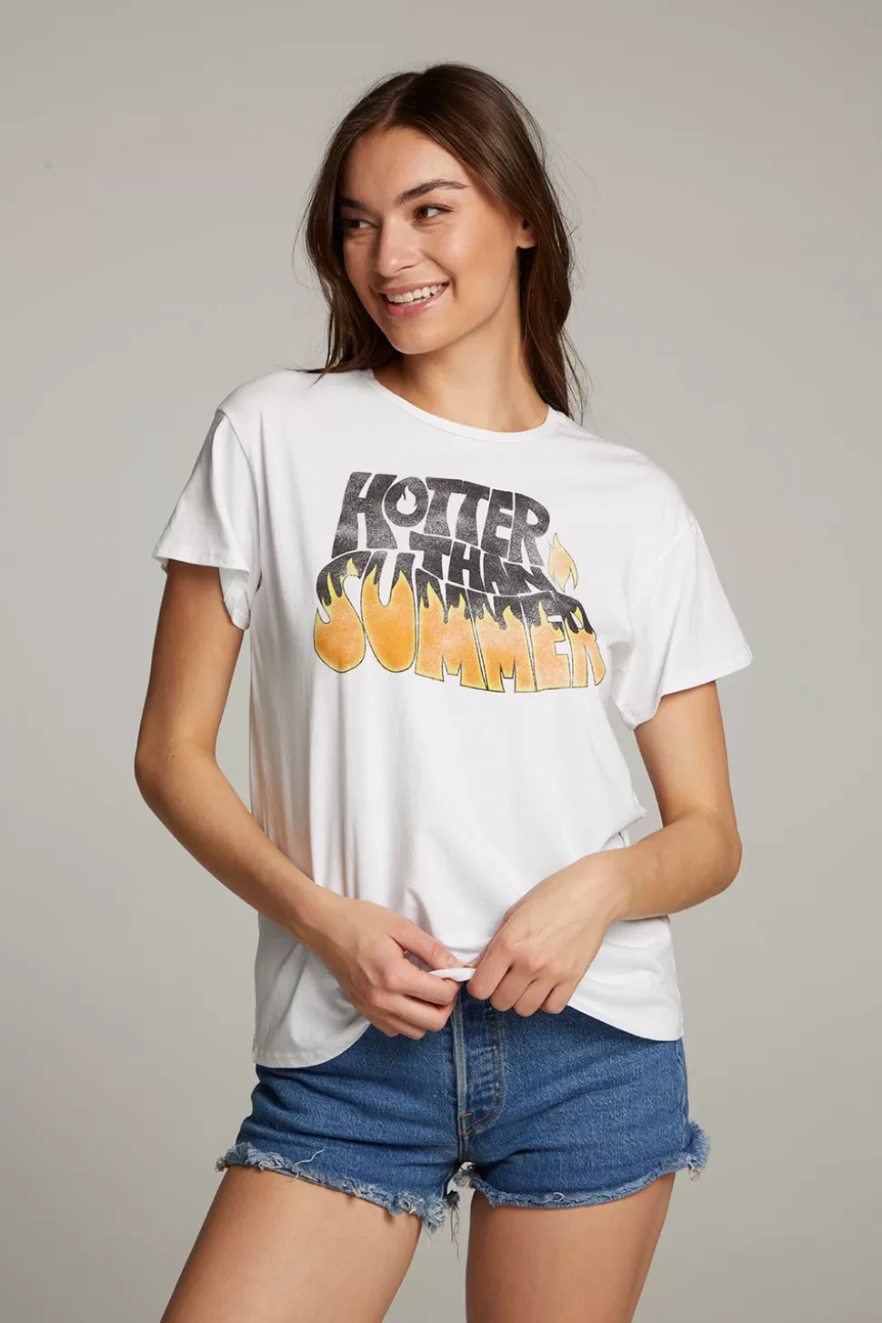 Chaser Brand Hotter Than Summer Tee Best Sale