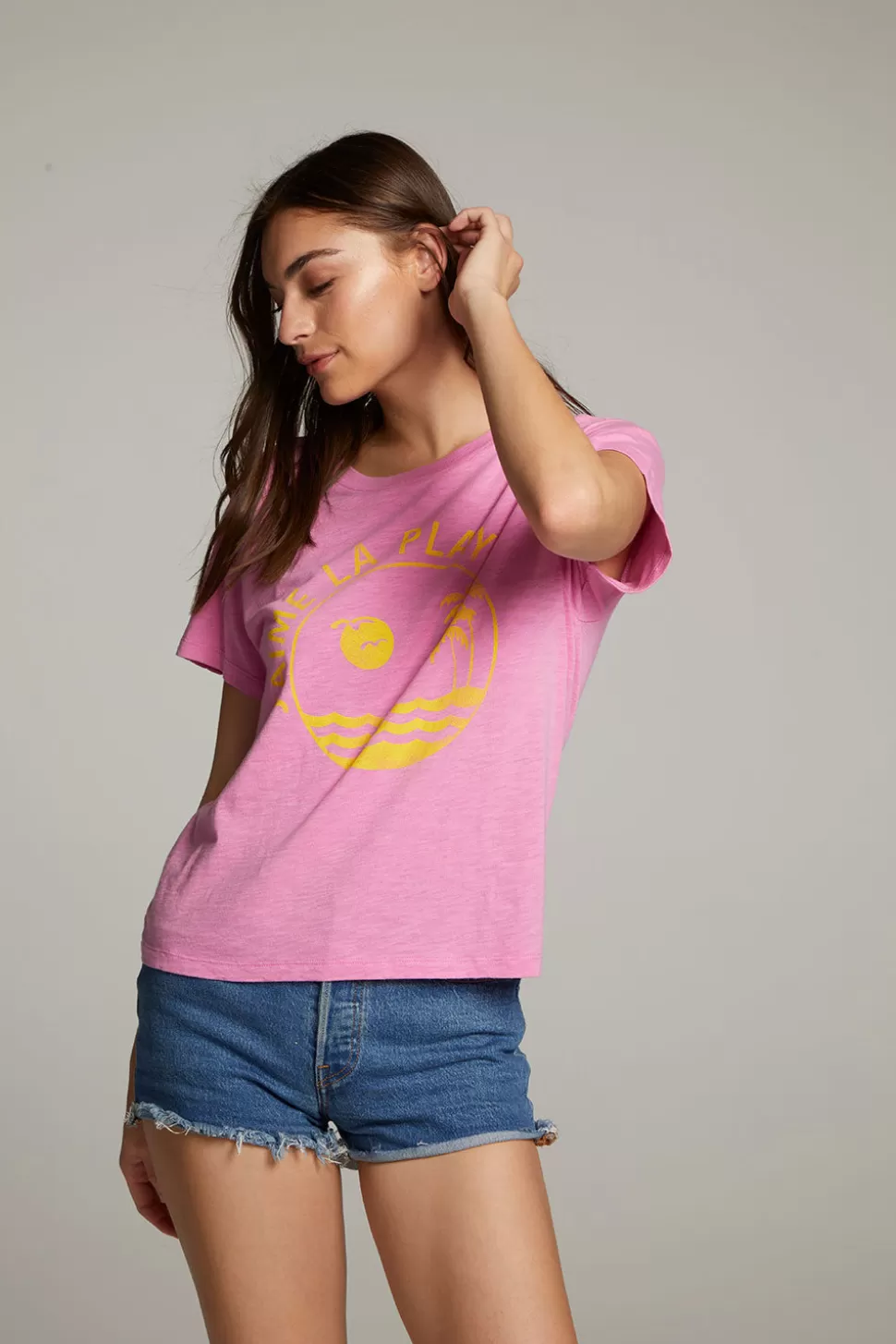 Chaser Brand J'aime La Playa Tee Clearance