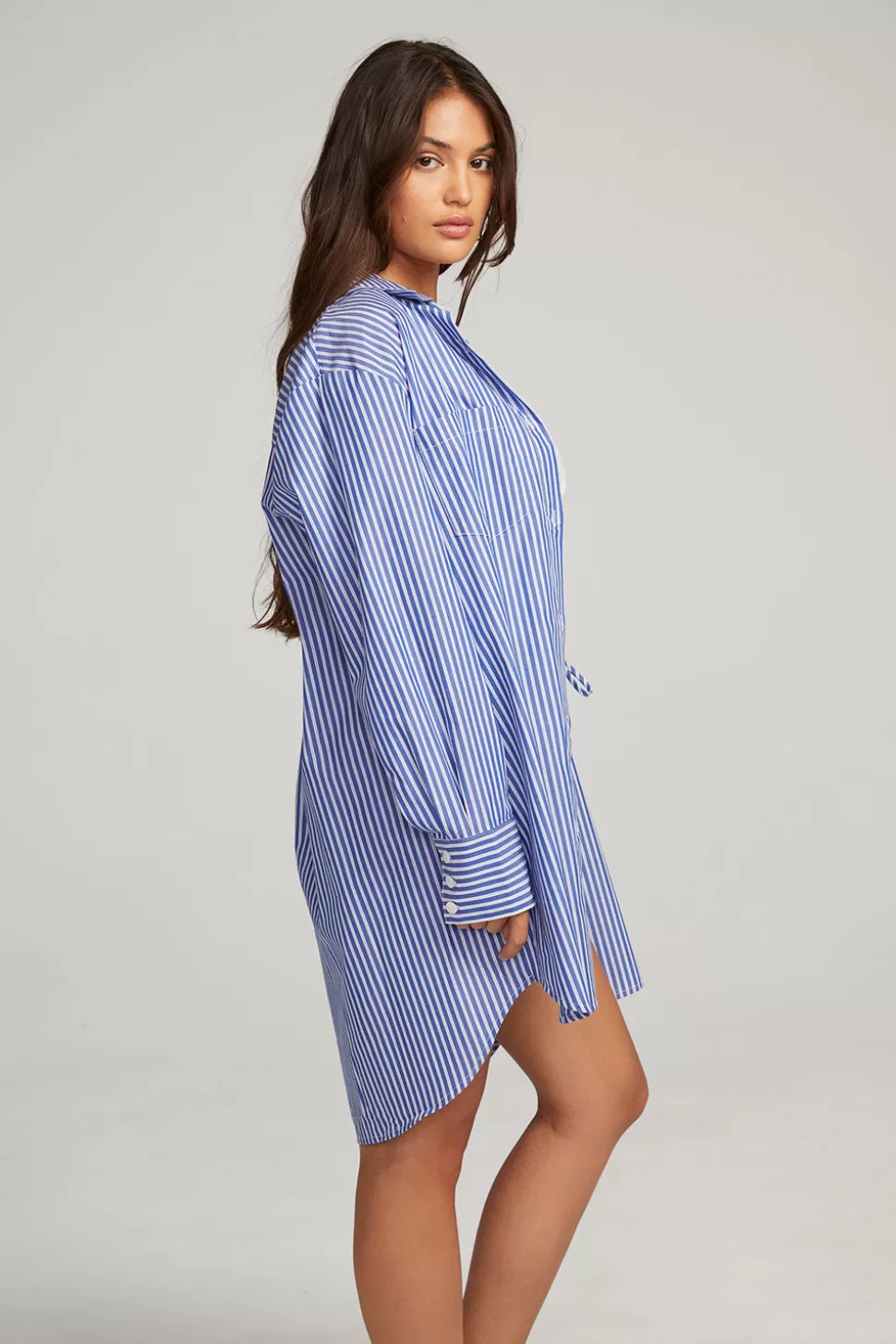 Chaser Brand Kerstin Marmont Stripe Button Down Online