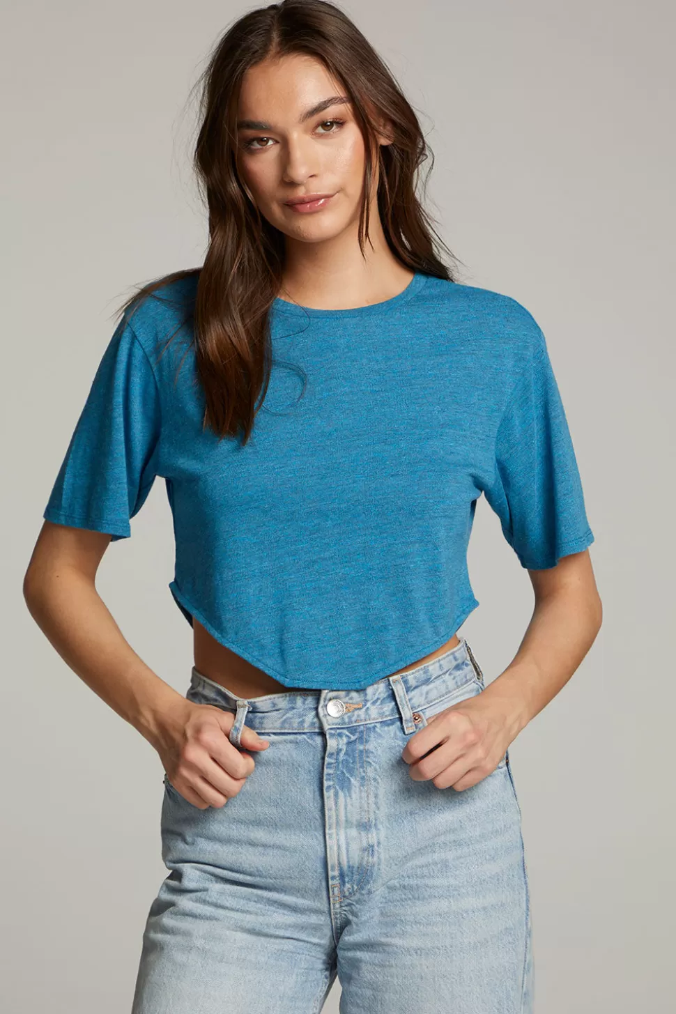 Chaser Brand Kylie Blue Danube Tee Clearance