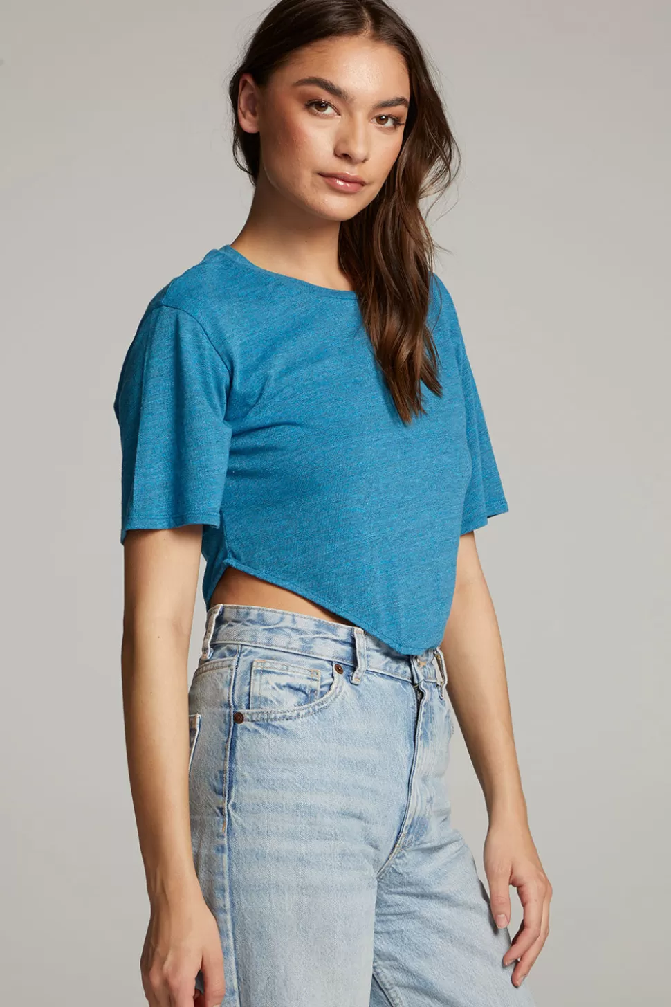 Chaser Brand Kylie Blue Danube Tee Clearance