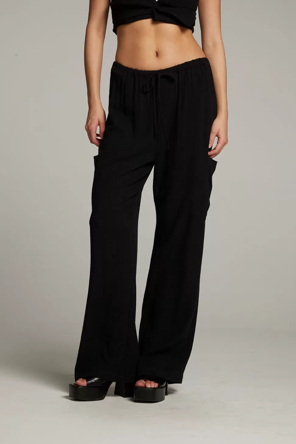 Chaser Brand Lee True Black Trouser Online