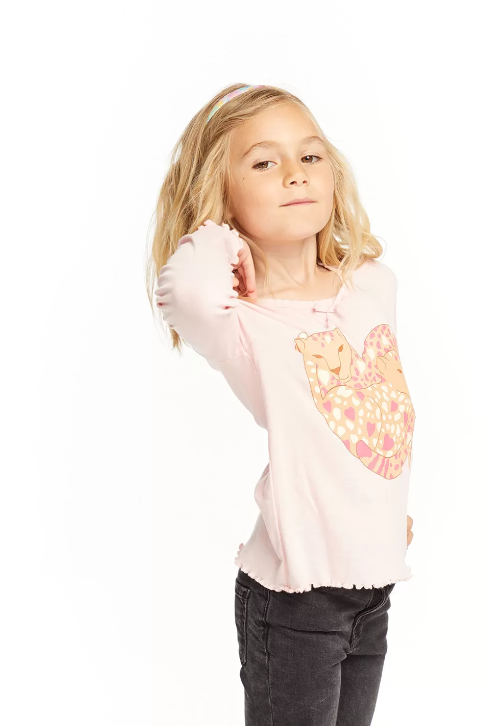 Chaser Brand Leopard Love Long Sleeve Outlet